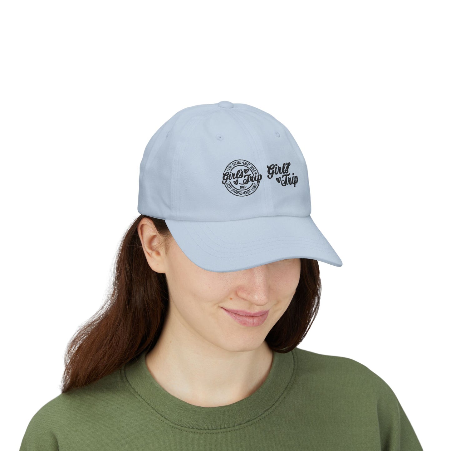 Girls Trip Classic Dad Cap, Embroidered Hat, Travel Accessory, Vacation Essentials, Gift for Friends