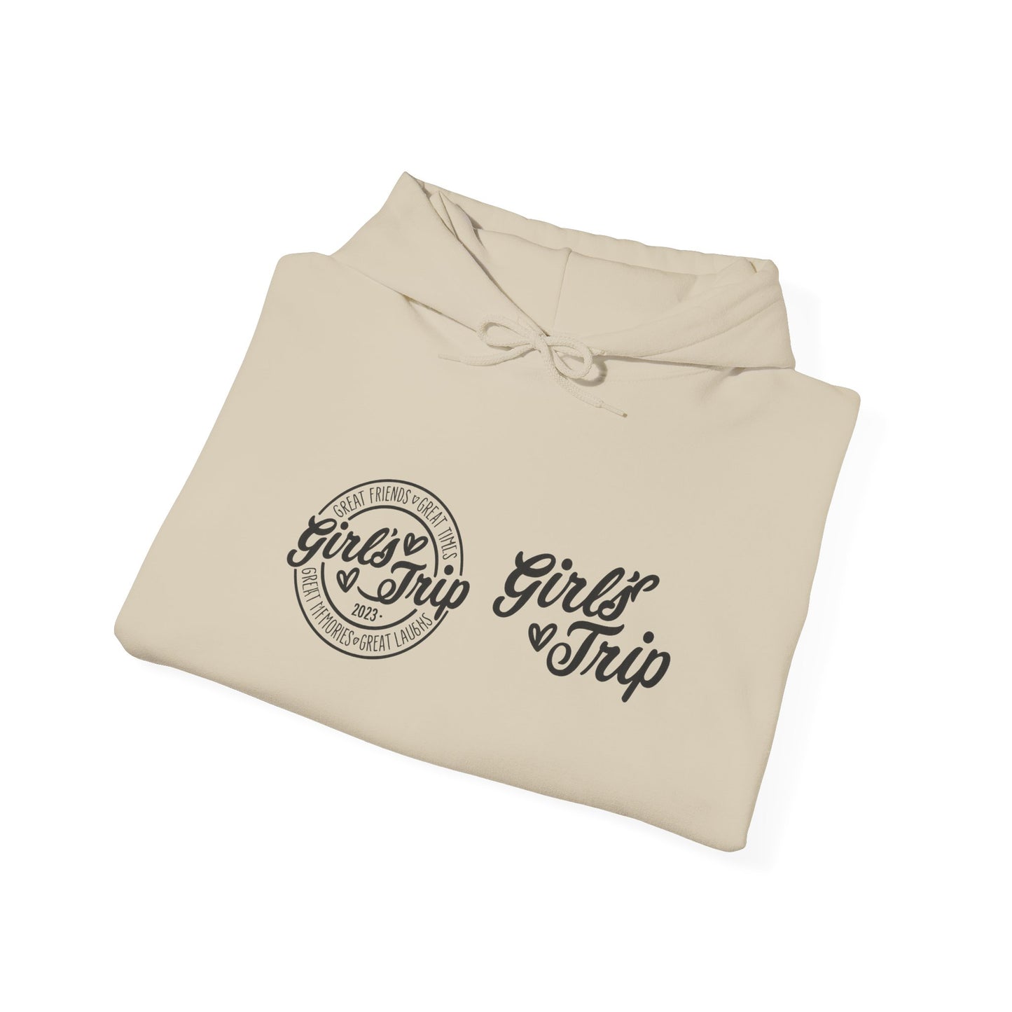 Girls' Trip Unisex Hoodie – Perfect for BFF Getaways, Travel Friends, Group Retreats, Women’s Adventure Wear, Travel Gifts