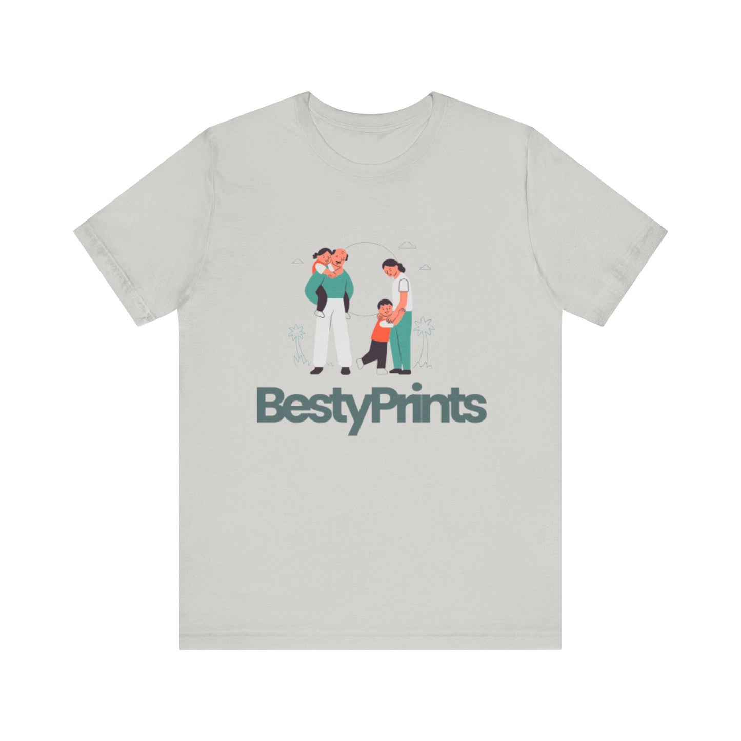 Family Bond Unisex Tee, Cute Family T-Shirt, BestyPrints Graphic Tee, Gift for Parents, Casual Family Wear