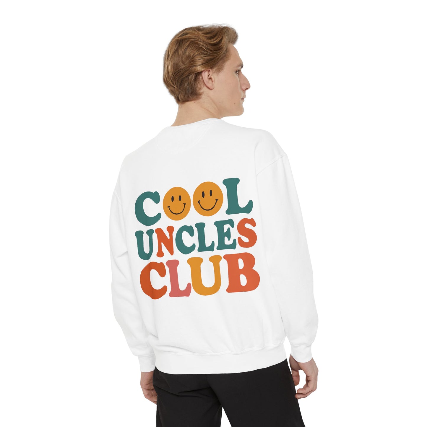 Cool Uncles Club Sweatshirt, Unisex Fashion, Cozy Gift for Dads, Family Reunion, Hipster Style, Casual Wear