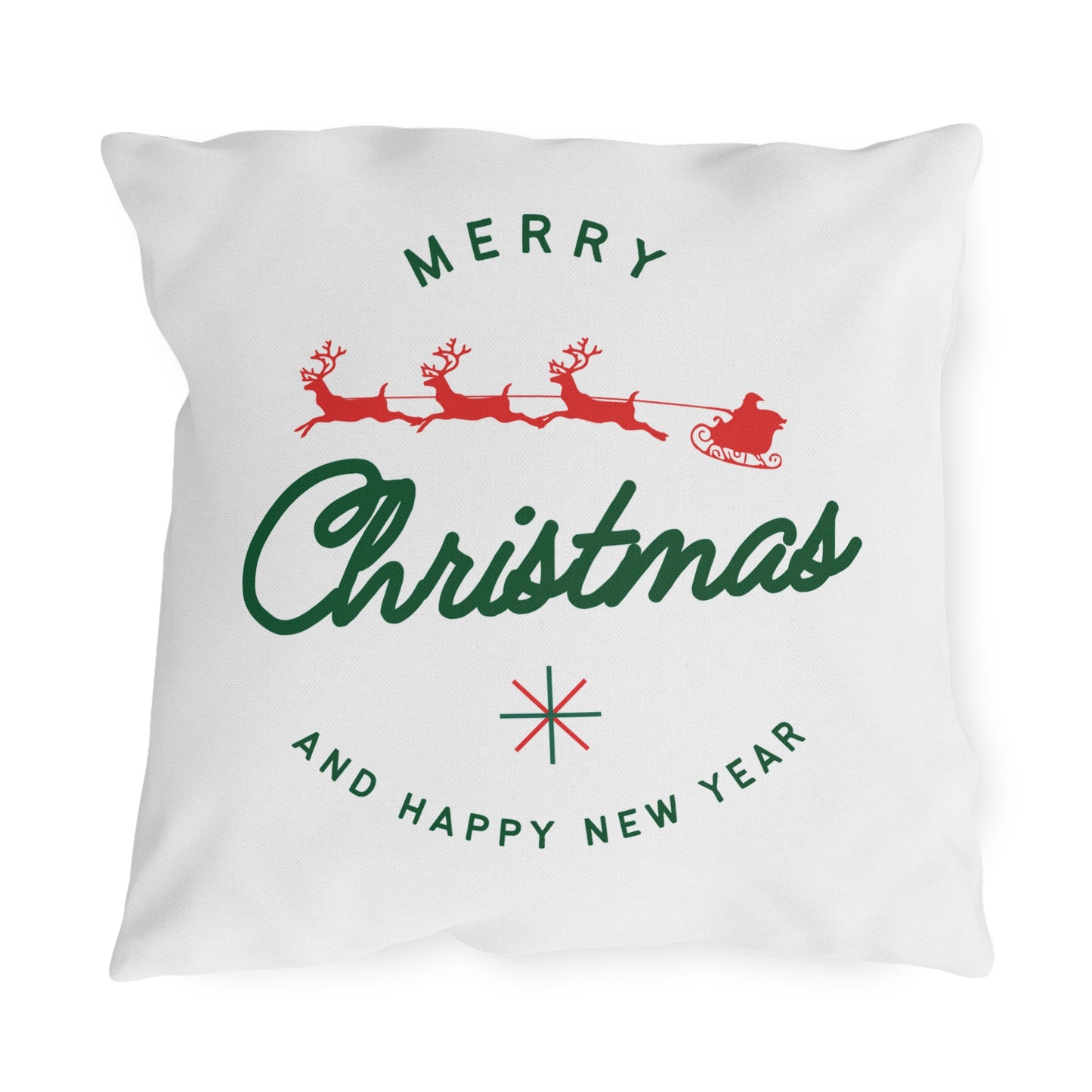 Christmas Outdoor Pillows, Holiday Decor, Patio Gifts, Seasonal Home Accents, Festive Cushion Covers, Merry Christmas Decorations