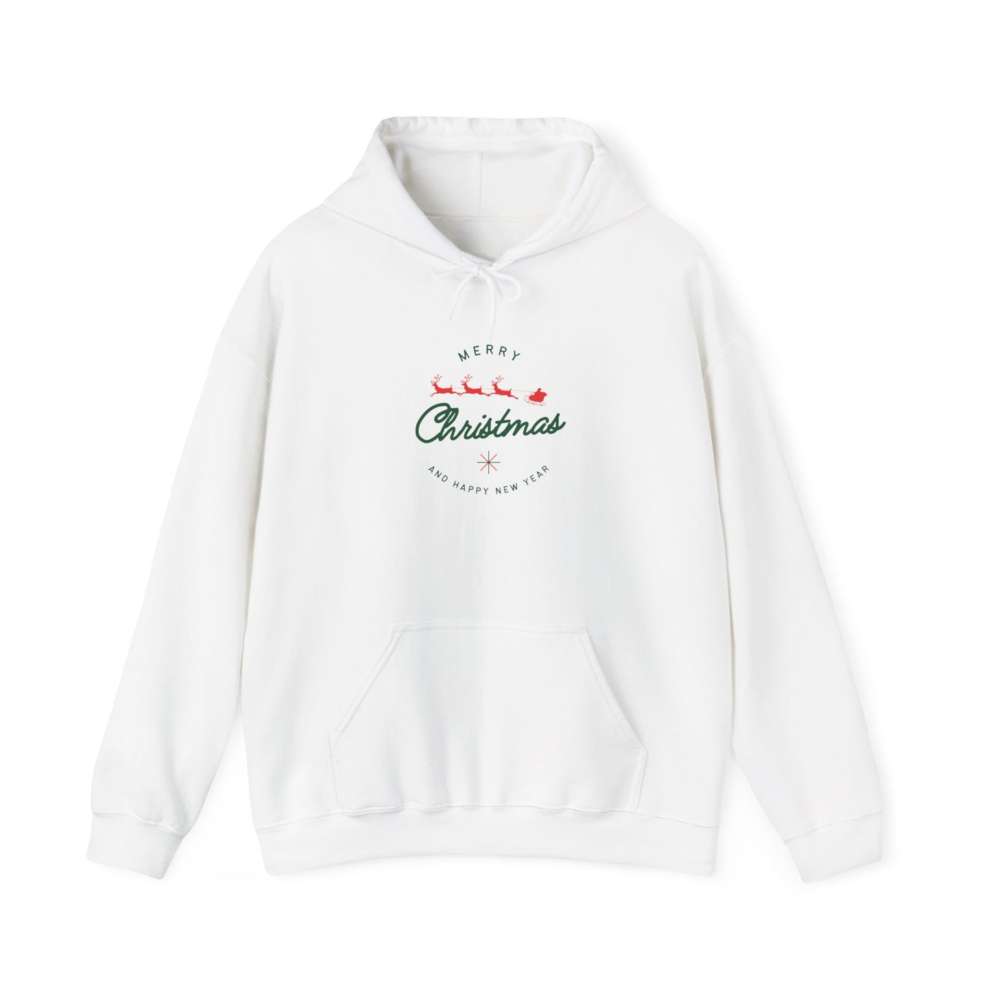 Merry Christmas Unisex Hoodie, Cozy Holiday Sweatshirt, Winter Wardrobe Essential, Gift for Him/Her, Festive Apparel