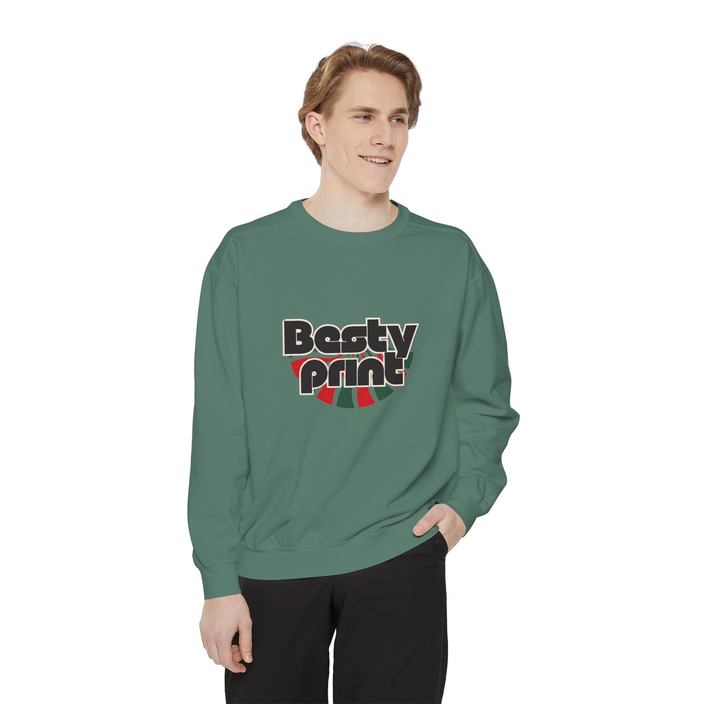 Trendy Unisex Sweatshirt with 'Booty Print' Design, Cozy Casual Wear, Gift Idea for Friends, Festival Fashion, Everyday Comfort