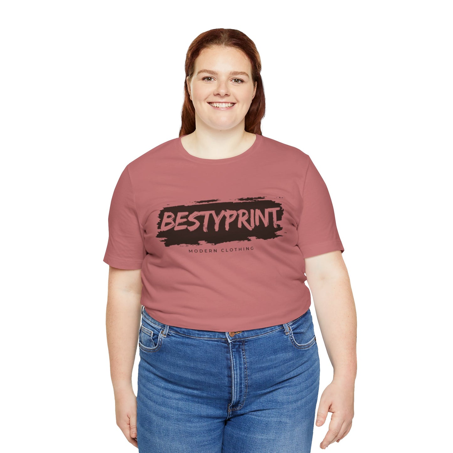 Modern Graphic Unisex Tee, Casual Streetwear, Bestyprint T-Shirt, Gift for Him or Her, Everyday Wear, Summer Fashion, Trendy Style