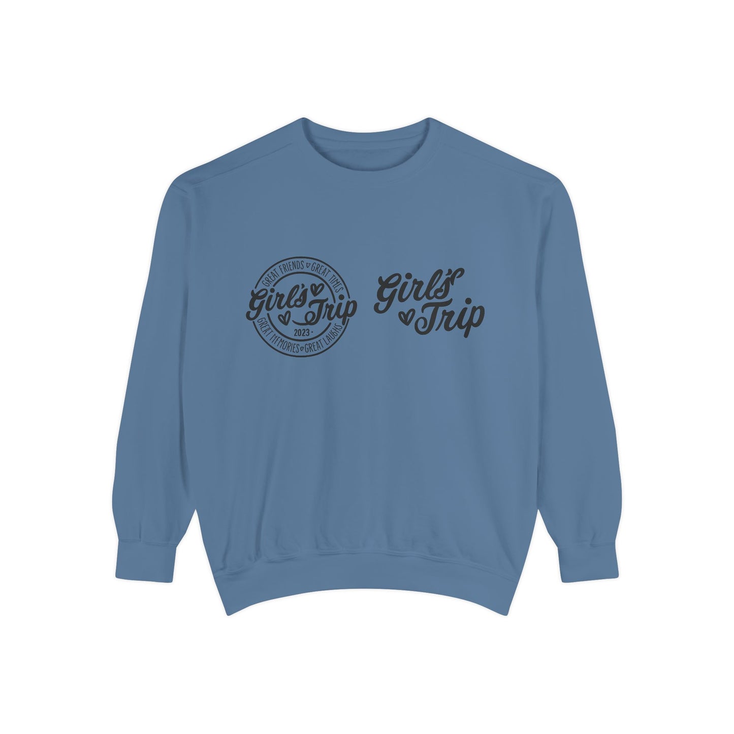 Girls Trip Unisex Sweatshirt, Cozy Girls Weekend Apparel, Perfect for Group Travel, Gift for Friends, Casual Fashion for Getaways