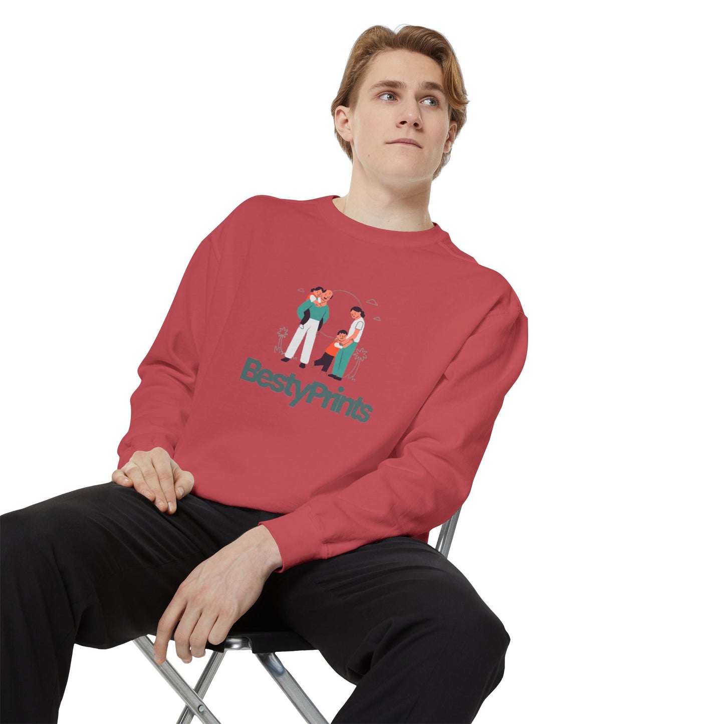 Best Friends Unisex Sweatshirt, Cozy Fashion, Gift for Friends, Casual Wear, Retro Style, Perfect for Hangouts, Birthday Gift