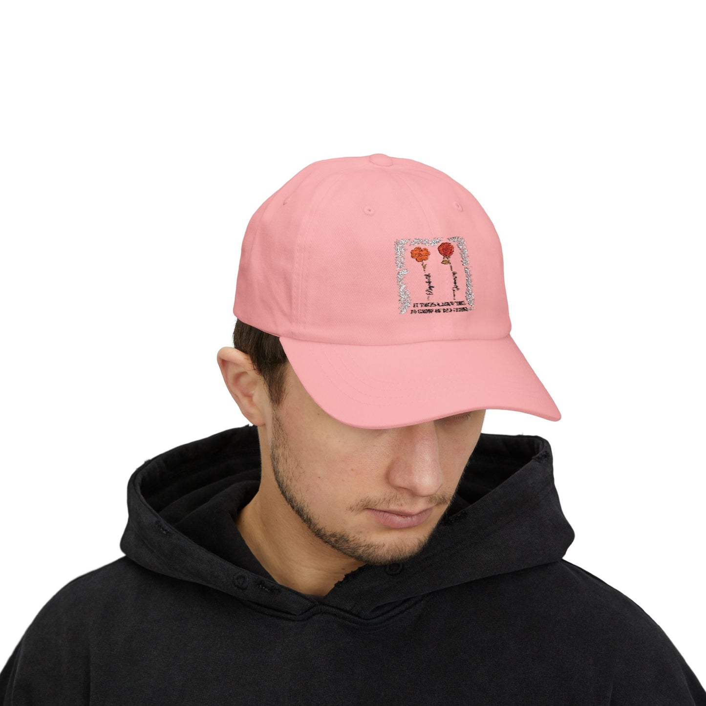 Classic Floral Dad Cap - Casual Style Hat for Dads, Perfect Gift for Father's Day, Summer Outing, Outdoors, Fun Fashion Accessory