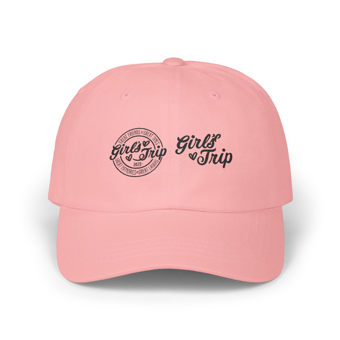 Girls Trip Classic Dad Cap, Embroidered Hat, Travel Accessory, Vacation Essentials, Gift for Friends