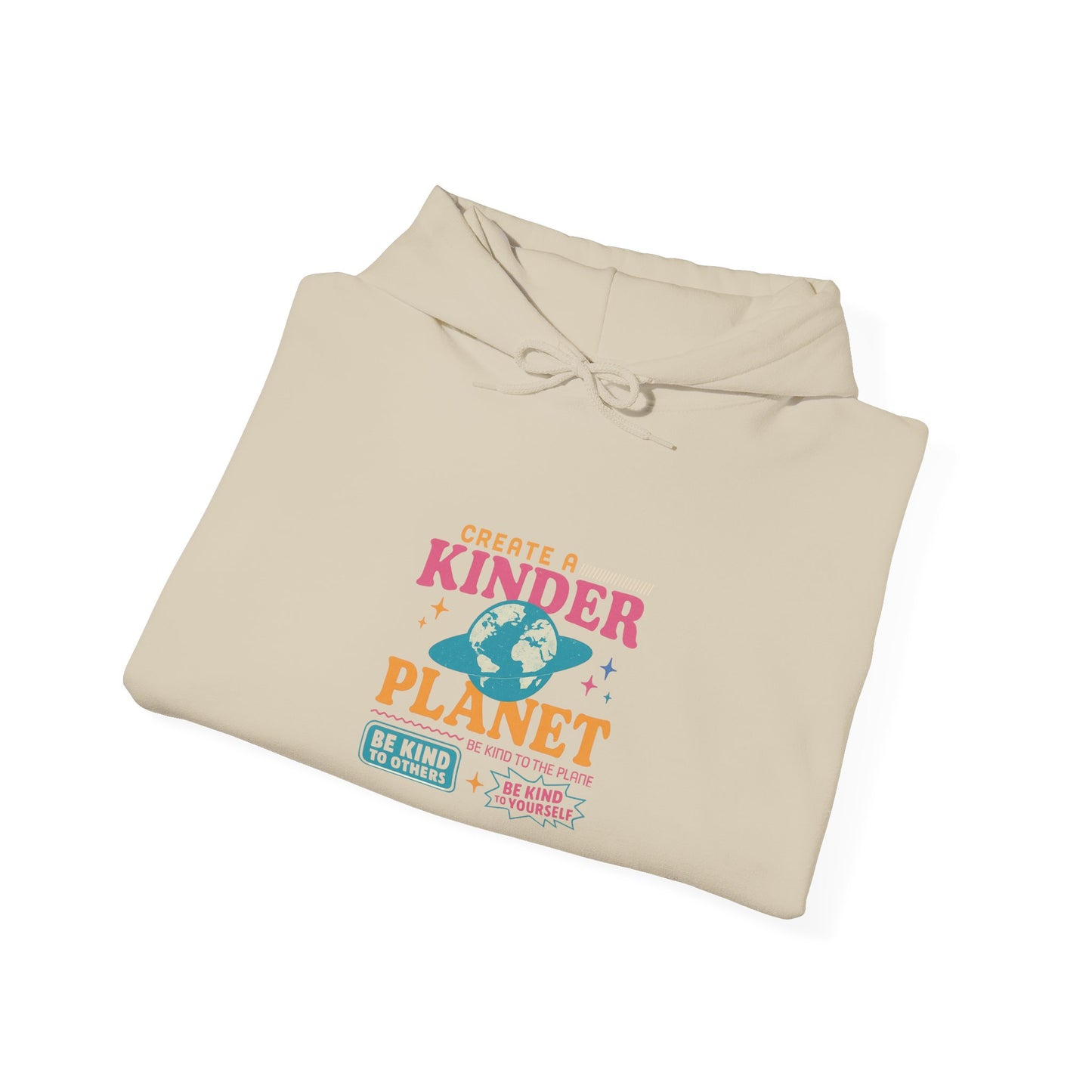 Eco-Friendly Hoodie for a Kinder Planet, Unisex Sweatshirt, Sustainable Apparel Gift, Earth Day Celebration, Cozy Everyday Wear