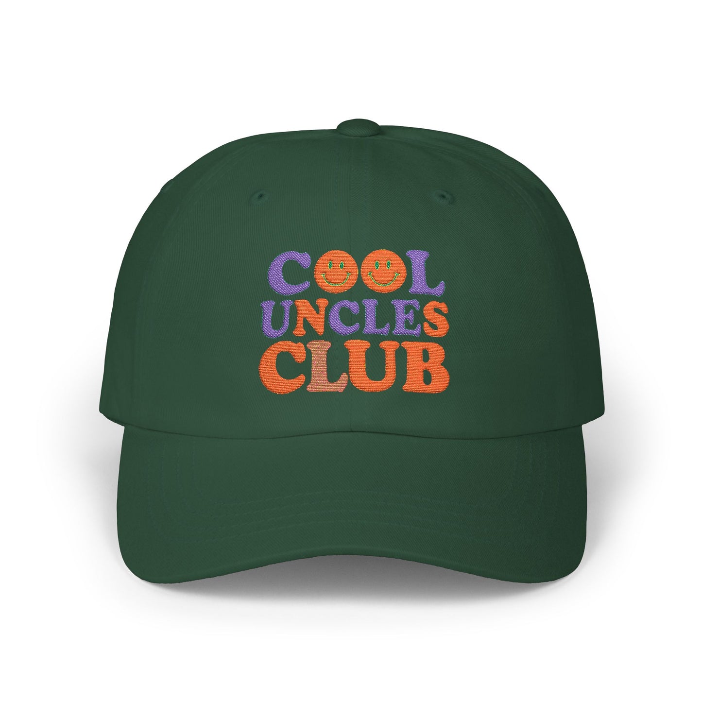 Cool Uncles Club Classic Dad Cap - Fun Gift for Uncles, Casual Wear, Outdoor Activities, Family Gatherings, Unique Accessories