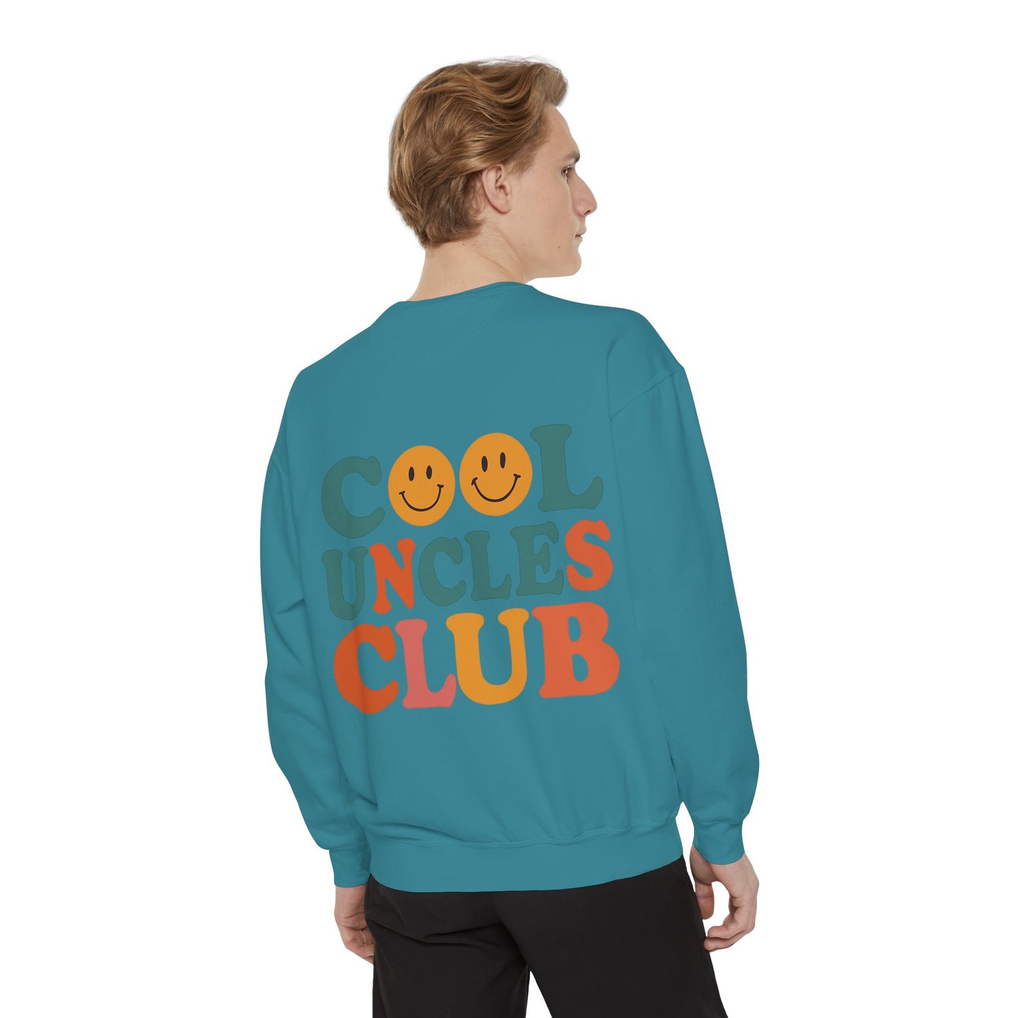 Cool Uncles Club Sweatshirt, Unisex Fashion, Cozy Gift for Dads, Family Reunion, Hipster Style, Casual Wear