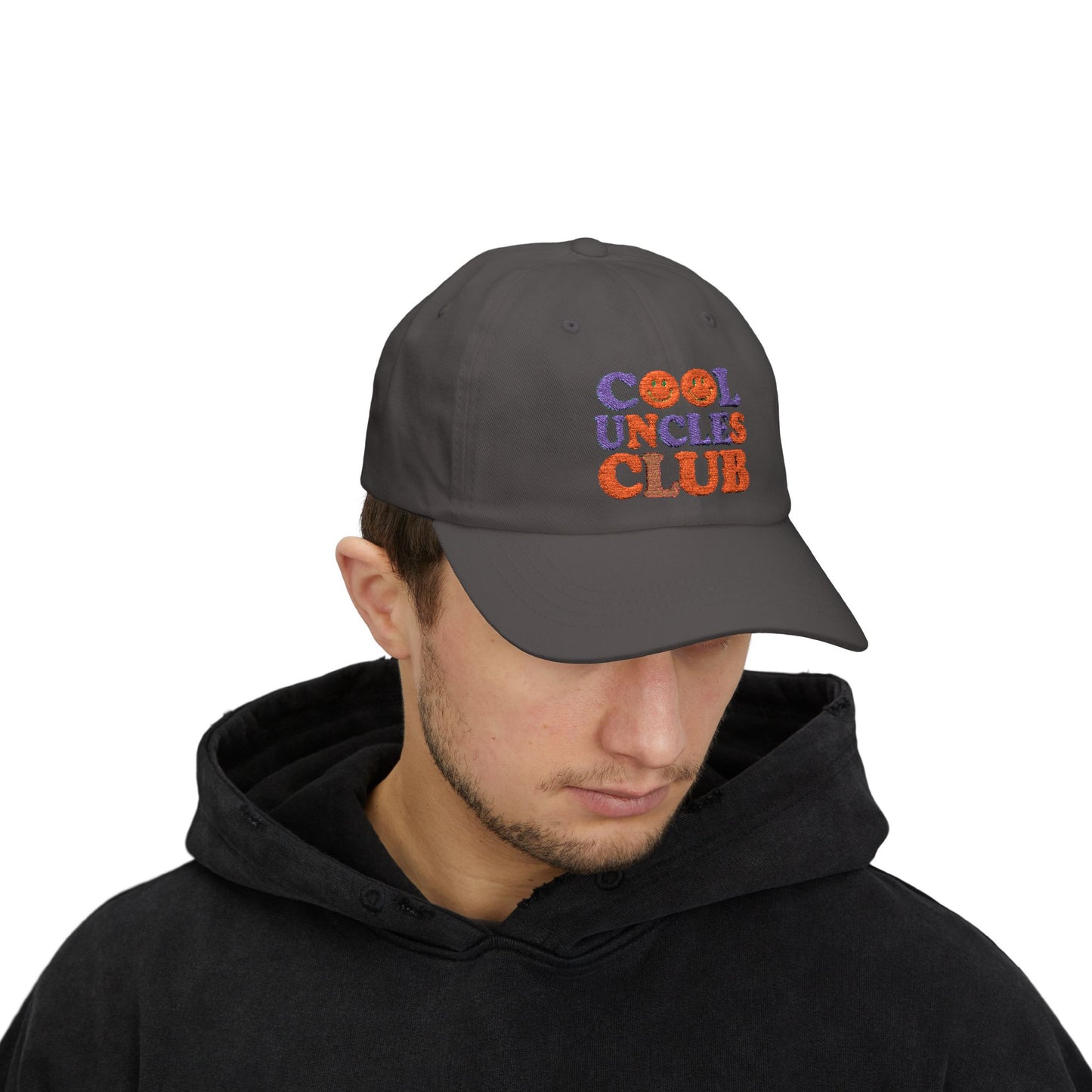 Cool Uncles Club Classic Dad Cap - Fun Gift for Uncles, Casual Wear, Outdoor Activities, Family Gatherings, Unique Accessories
