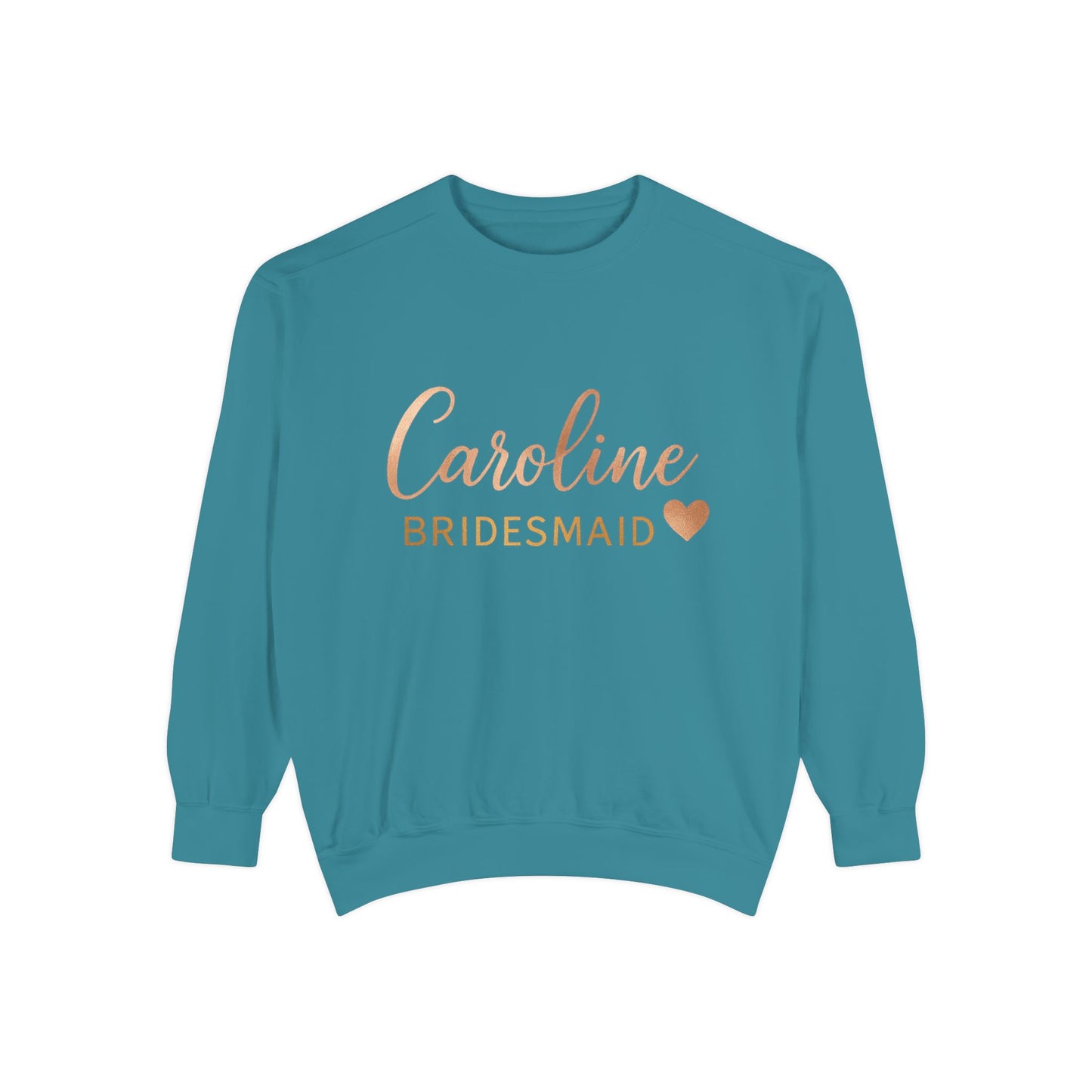 Bridesmaid Sweatshirt, Personalized Gift, Unisex Pullover, Wedding Party Apparel, Custom Bridesmaid Sweatshirt