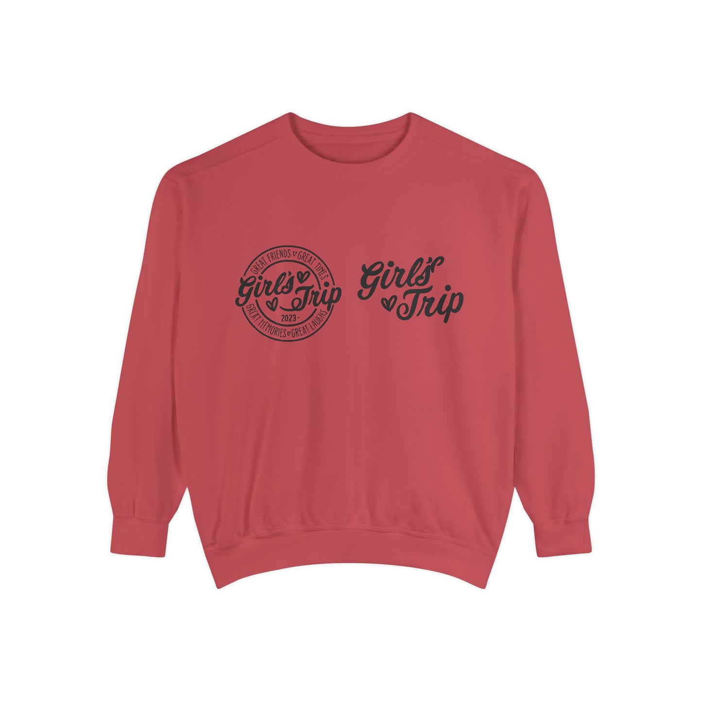 Girls Trip Unisex Sweatshirt, Cozy Girls Weekend Apparel, Perfect for Group Travel, Gift for Friends, Casual Fashion for Getaways