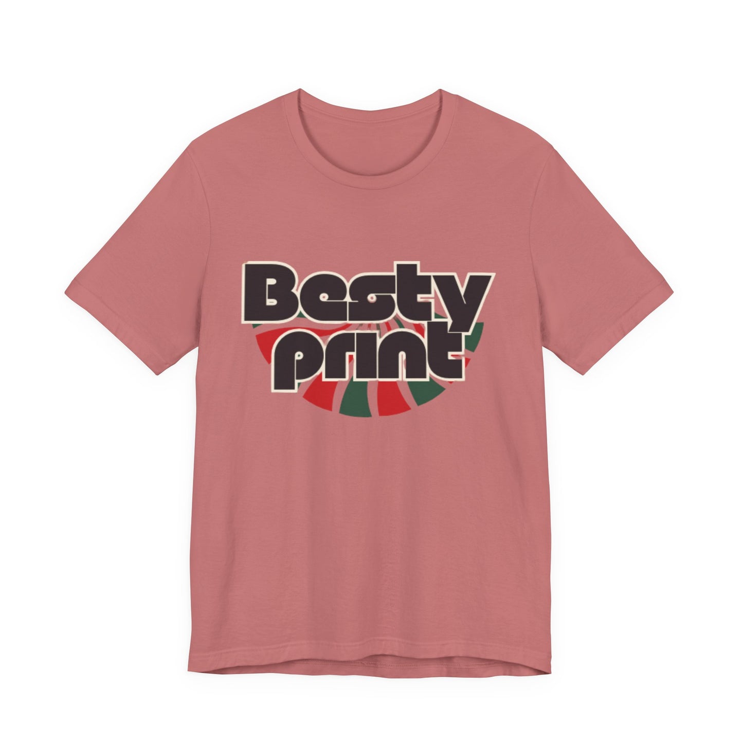 Besty Print Unisex Jersey Tee - Fun and Trendy T-Shirt for Friends, Casual Wear, Gifts, Parties, Holidays