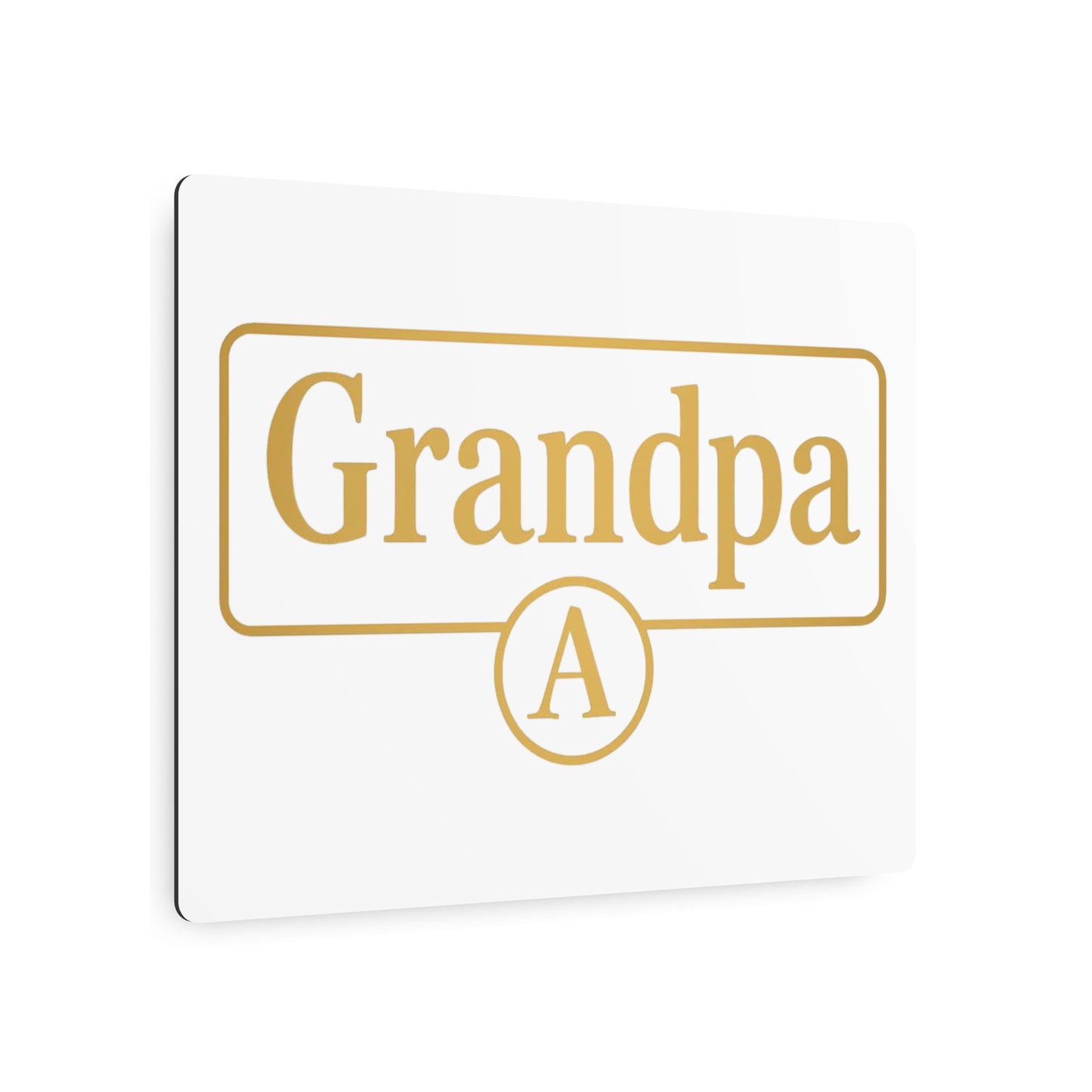 Personalized Grandpa Metal Art Sign | Unique Home Decor, Gift for Grandpa, Wall Art, Custom Name Sign, Family Gift