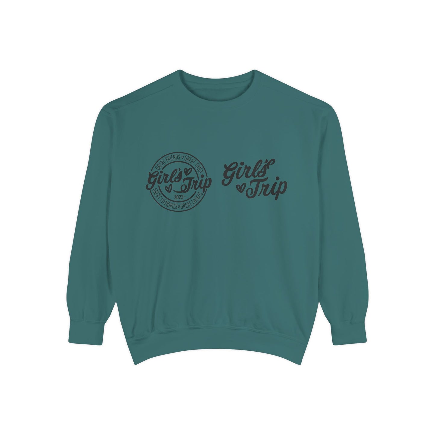 Girls Trip Unisex Sweatshirt, Cozy Girls Weekend Apparel, Perfect for Group Travel, Gift for Friends, Casual Fashion for Getaways