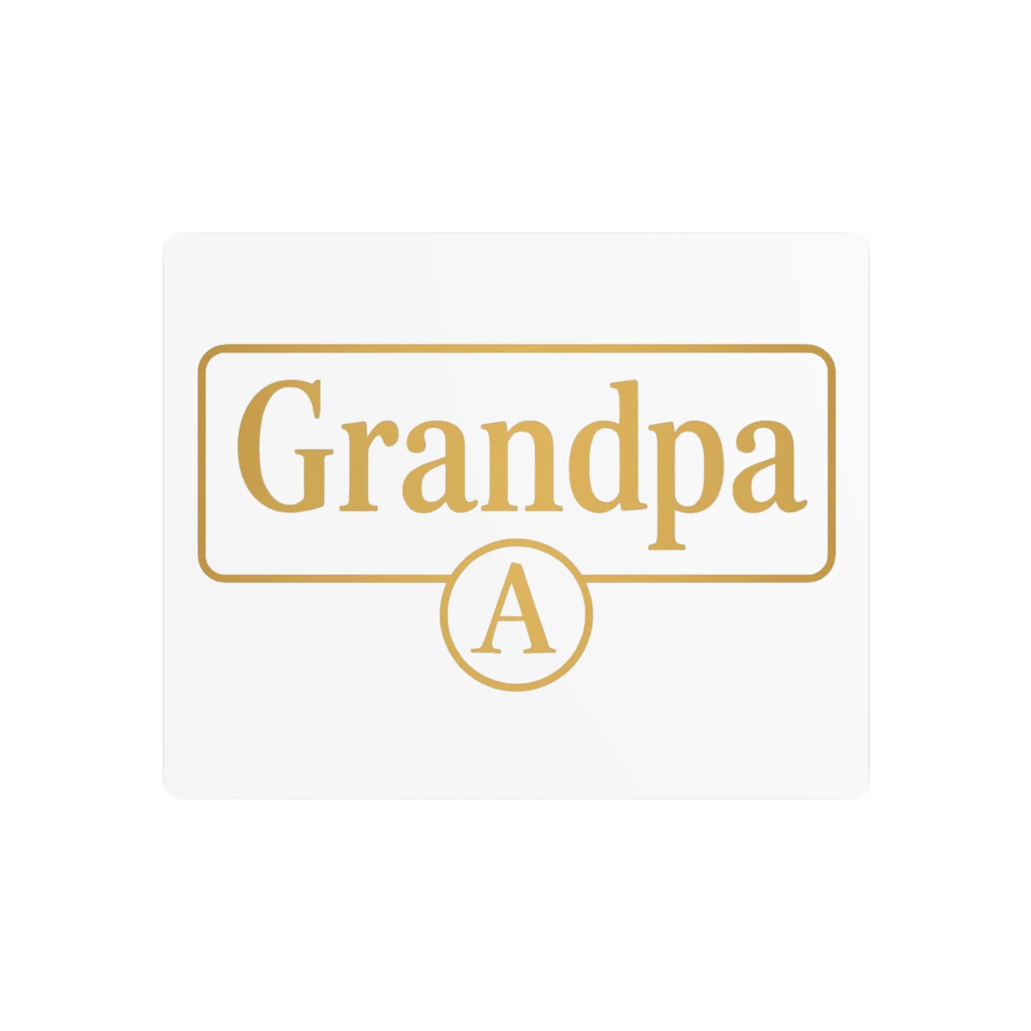 Personalized Grandpa Metal Art Sign | Unique Home Decor, Gift for Grandpa, Wall Art, Custom Name Sign, Family Gift
