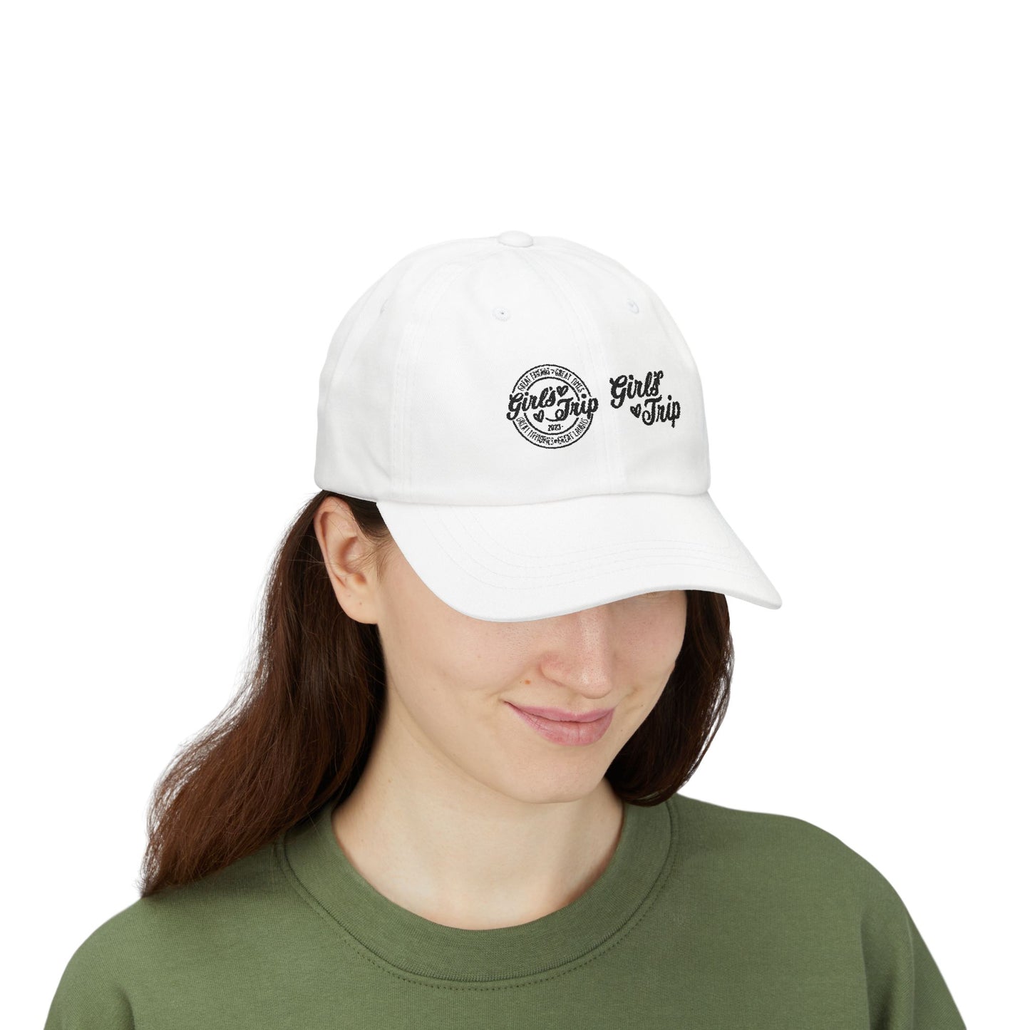 Girls Trip Classic Dad Cap, Embroidered Hat, Travel Accessory, Vacation Essentials, Gift for Friends