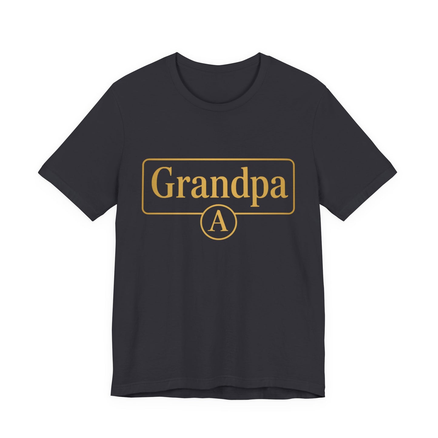 Grandpa Unisex Tee - Stylish Gift for Grandfathers, Casual Wear, Family Reunion, Birthday, Father's Day