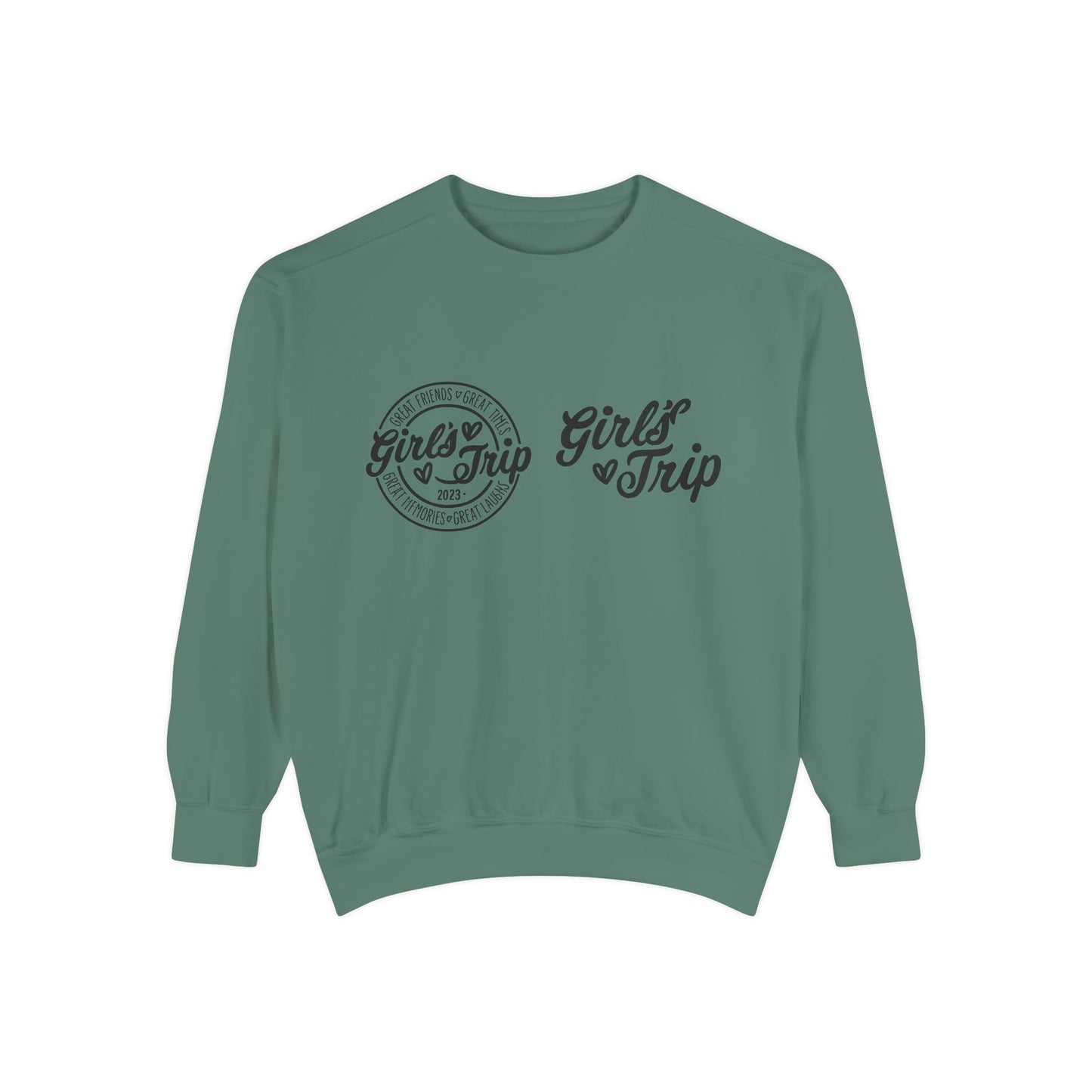 Girls Trip Unisex Sweatshirt, Cozy Girls Weekend Apparel, Perfect for Group Travel, Gift for Friends, Casual Fashion for Getaways