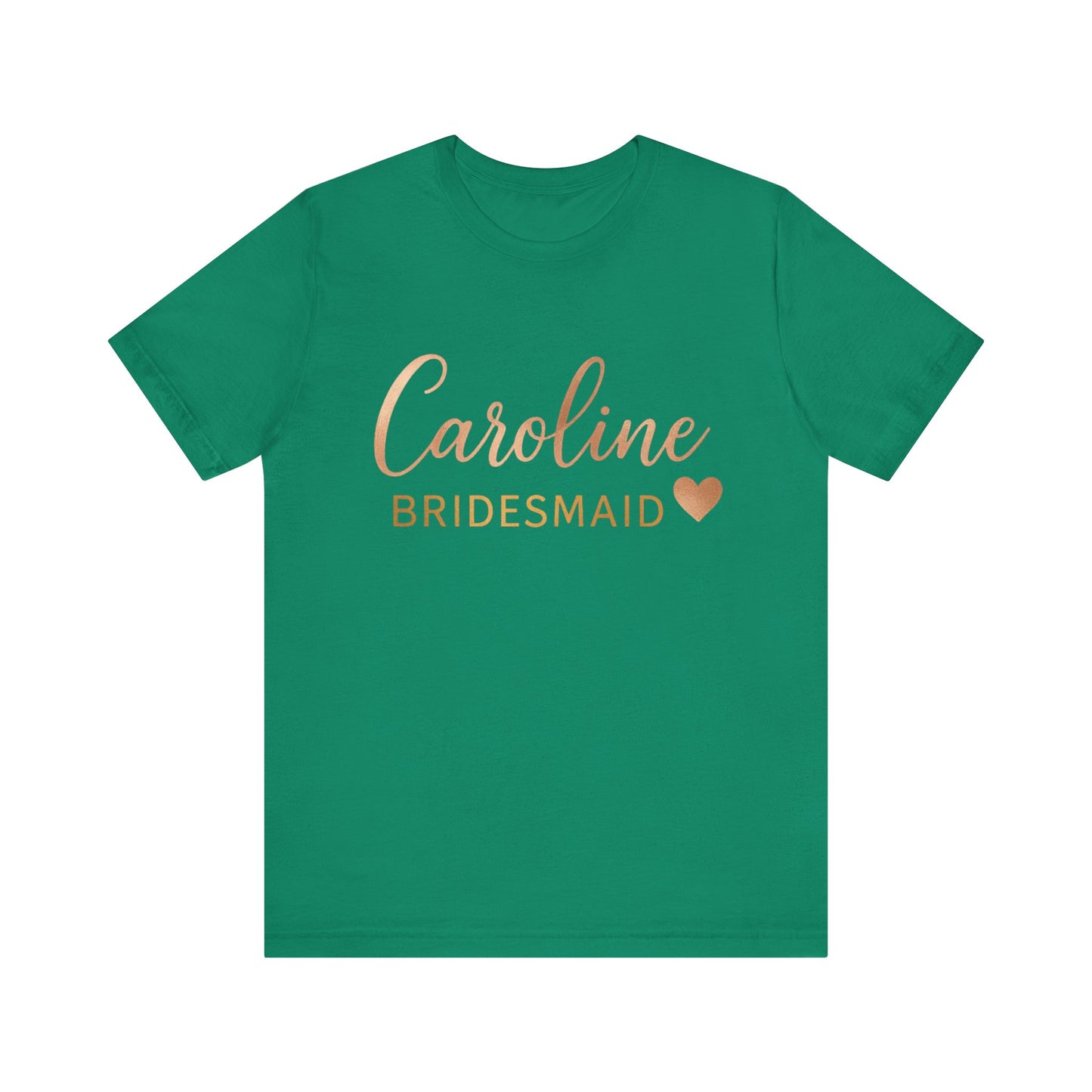 Bridesmaid T-Shirt, Customizable Team Tee, Unique Wedding Gift, Bridal Party Shirt, Memorable Engagement Celebration