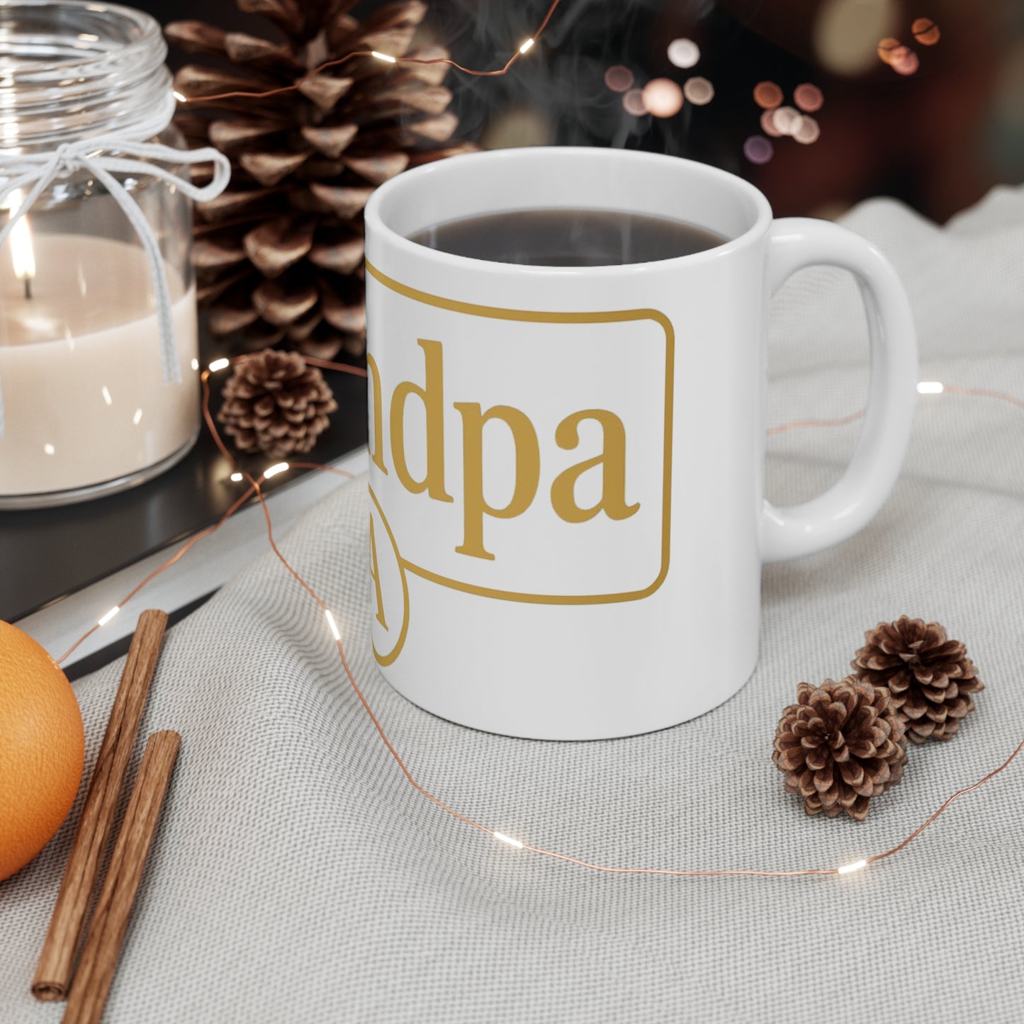 Personalized Grandparent Mug, Gift for Grandparents, Coffee Mug for Grandpa, Custom Mug for Father's Day, Birthday Gift for Granddad
