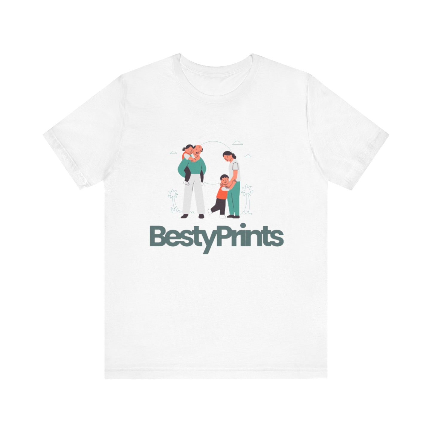 Family Bond Unisex Tee, Cute Family T-Shirt, BestyPrints Graphic Tee, Gift for Parents, Casual Family Wear