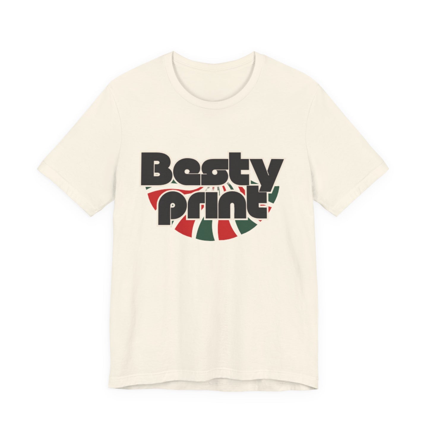 Besty Print Unisex Jersey Tee - Fun and Trendy T-Shirt for Friends, Casual Wear, Gifts, Parties, Holidays