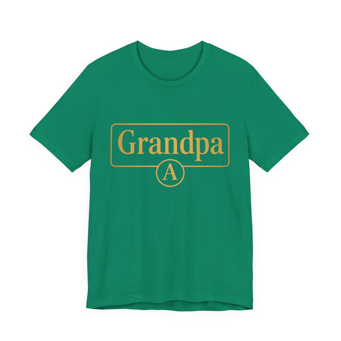 Grandpa Unisex Tee - Stylish Gift for Grandfathers, Casual Wear, Family Reunion, Birthday, Father's Day