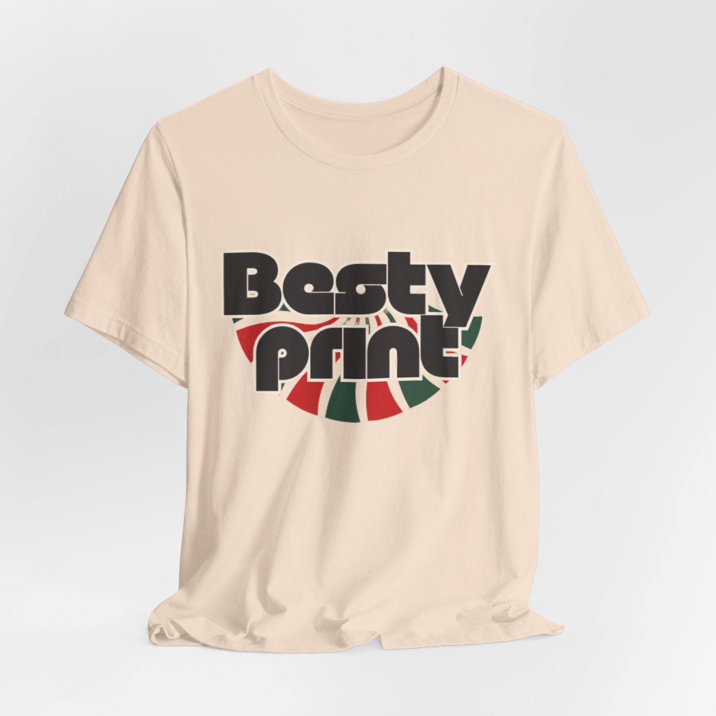 Besty Print Unisex Jersey Tee - Fun and Trendy T-Shirt for Friends, Casual Wear, Gifts, Parties, Holidays