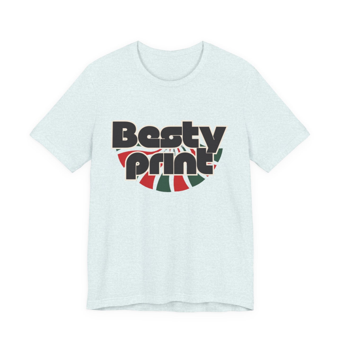 Besty Print Unisex Jersey Tee - Fun and Trendy T-Shirt for Friends, Casual Wear, Gifts, Parties, Holidays