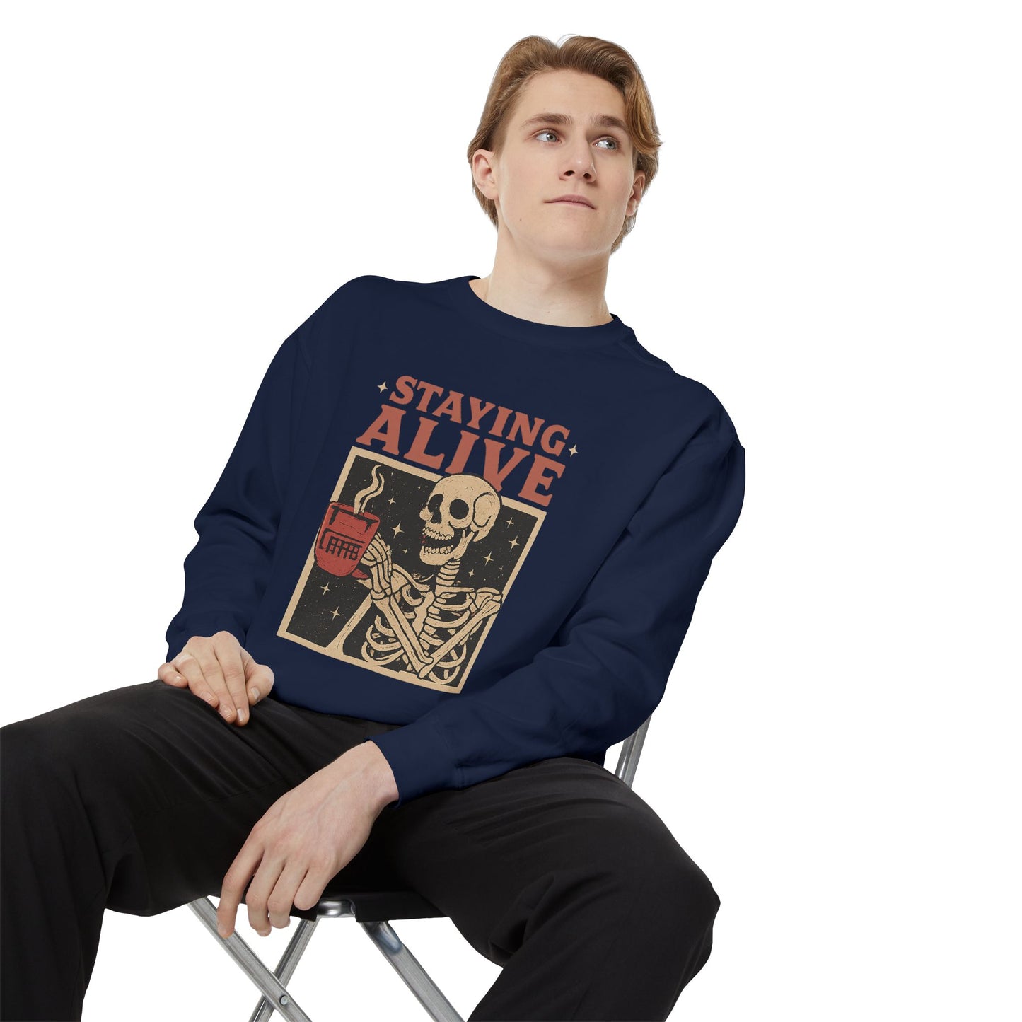 Unisex Garment-Dyed Sweatshirt