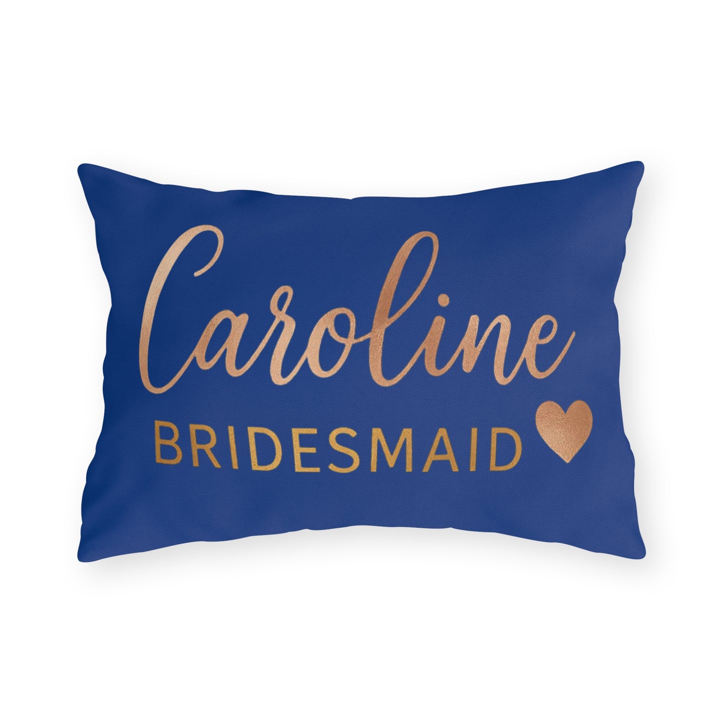 Bridesmaid Outdoor Pillows | Personalized Patio Decor, Wedding Gift, Custom Throw Cushion, Outdoor Wedding, Garden Pillows
