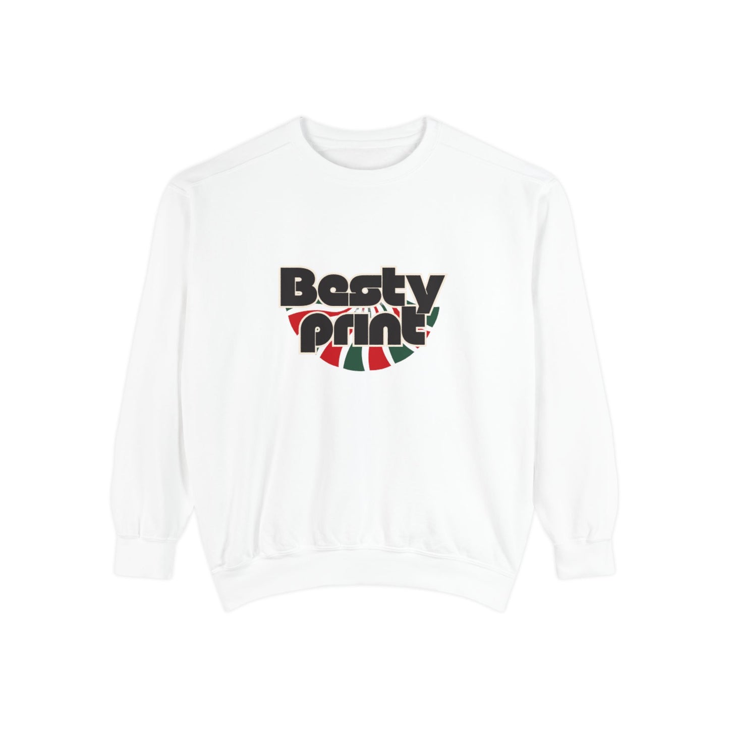 Trendy Unisex Sweatshirt with 'Booty Print' Design, Cozy Casual Wear, Gift Idea for Friends, Festival Fashion, Everyday Comfort