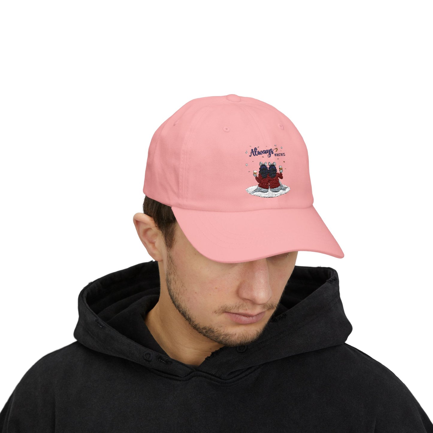 Heartwarming Classic Dad Cap, Custom Hat for Father's Day, Gift for Dads, Casual Cap for Every Season, Embroidered Hat with Message