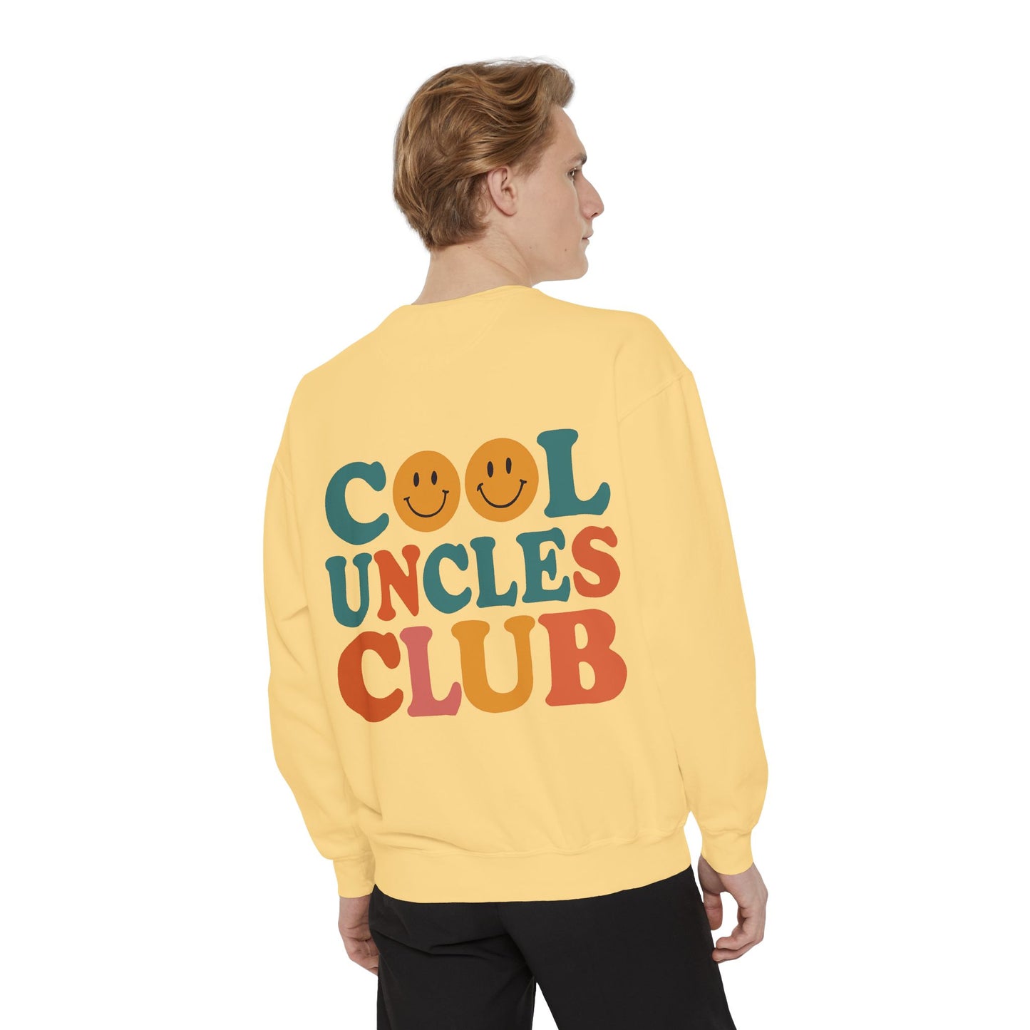 Cool Uncles Club Sweatshirt, Unisex Fashion, Cozy Gift for Dads, Family Reunion, Hipster Style, Casual Wear