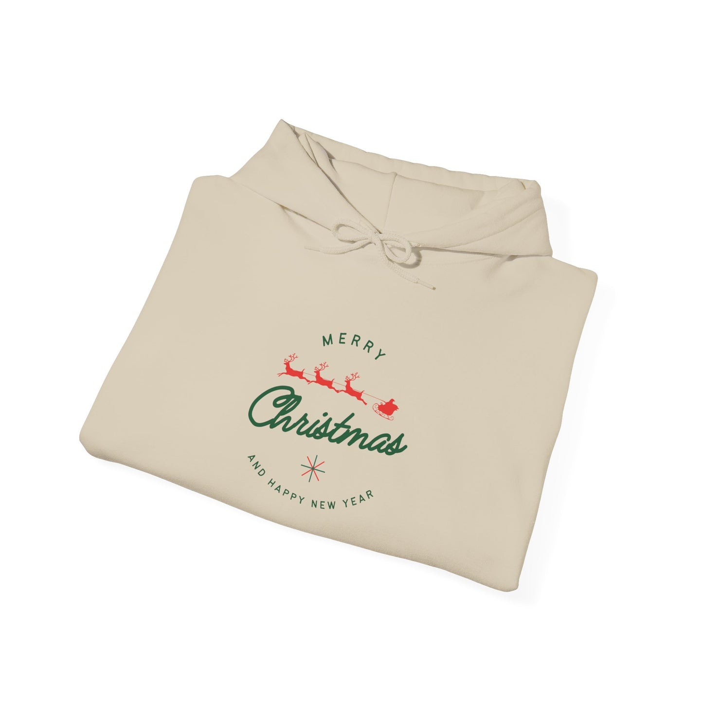 Merry Christmas Unisex Hoodie, Cozy Holiday Sweatshirt, Winter Wardrobe Essential, Gift for Him/Her, Festive Apparel
