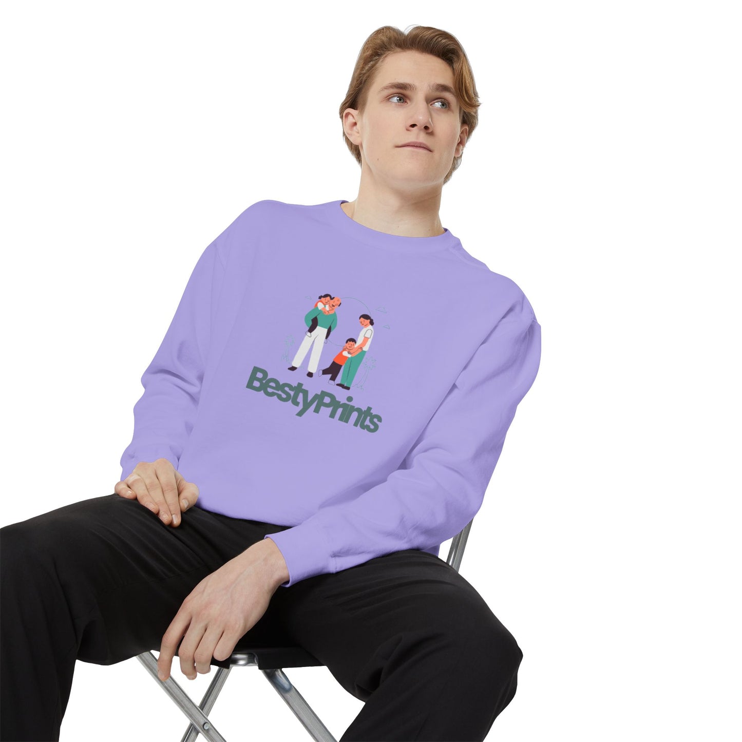 Best Friends Unisex Sweatshirt, Cozy Fashion, Gift for Friends, Casual Wear, Retro Style, Perfect for Hangouts, Birthday Gift