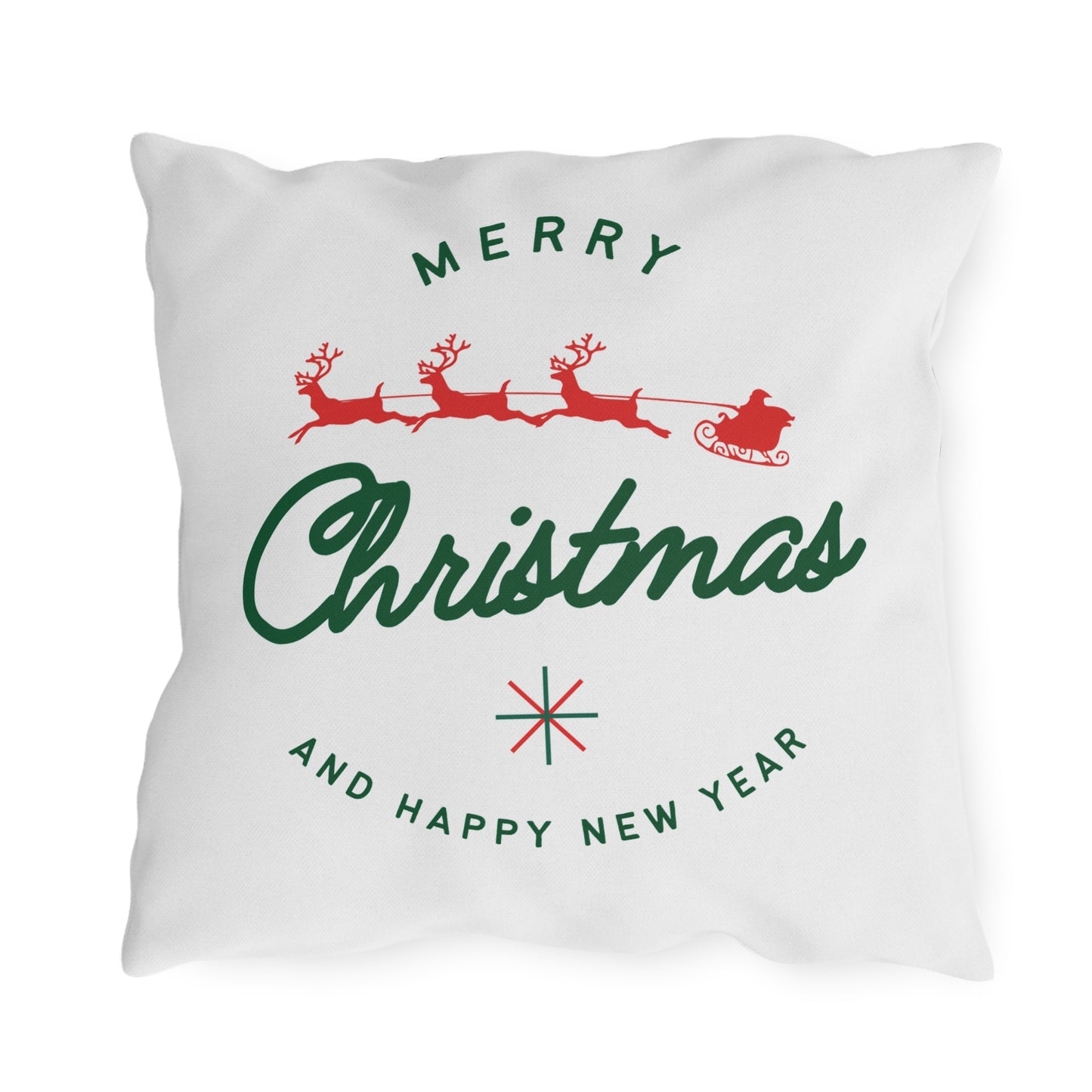 Christmas Outdoor Pillows, Holiday Decor, Patio Gifts, Seasonal Home Accents, Festive Cushion Covers, Merry Christmas Decorations