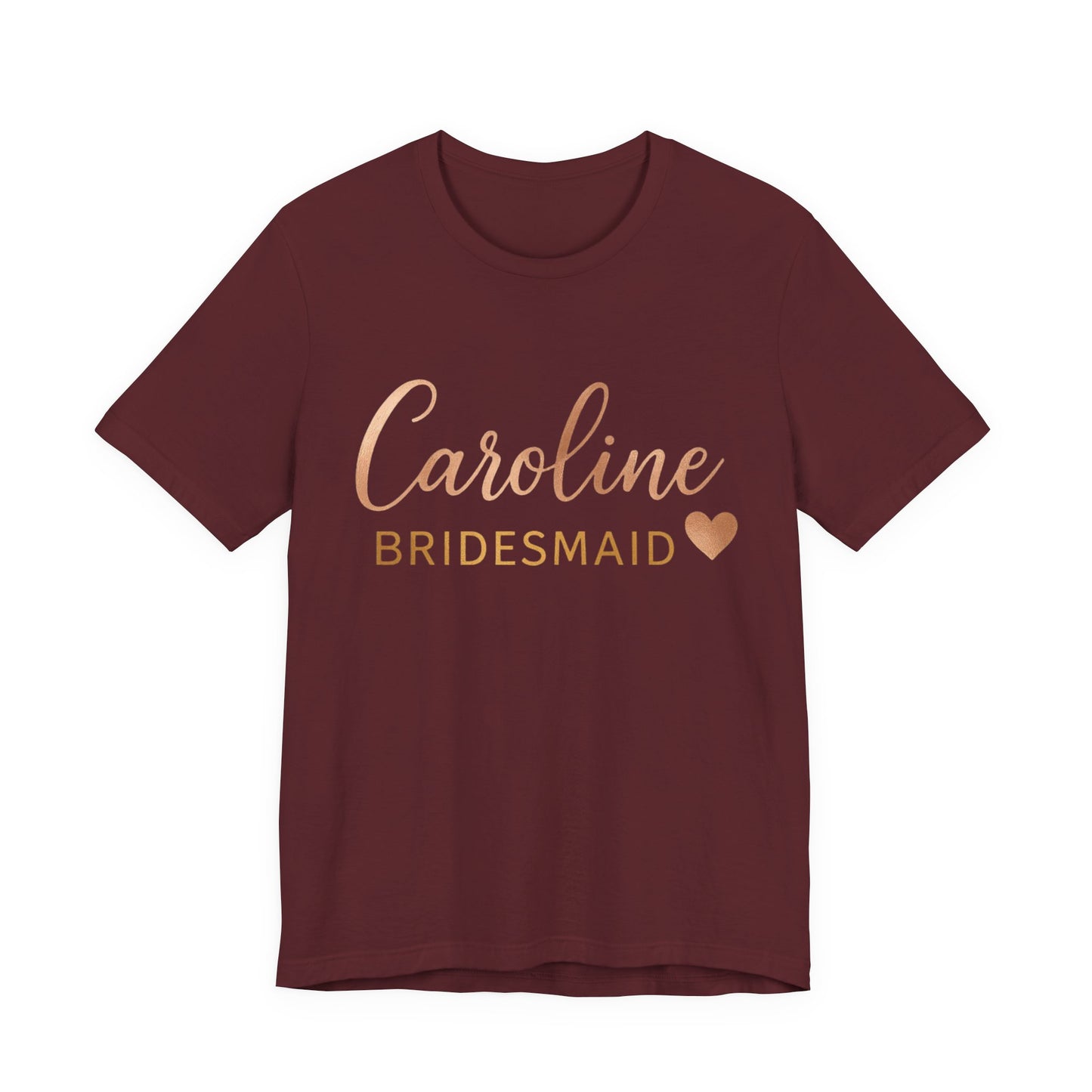 Bridesmaid T-Shirt, Customizable Team Tee, Unique Wedding Gift, Bridal Party Shirt, Memorable Engagement Celebration