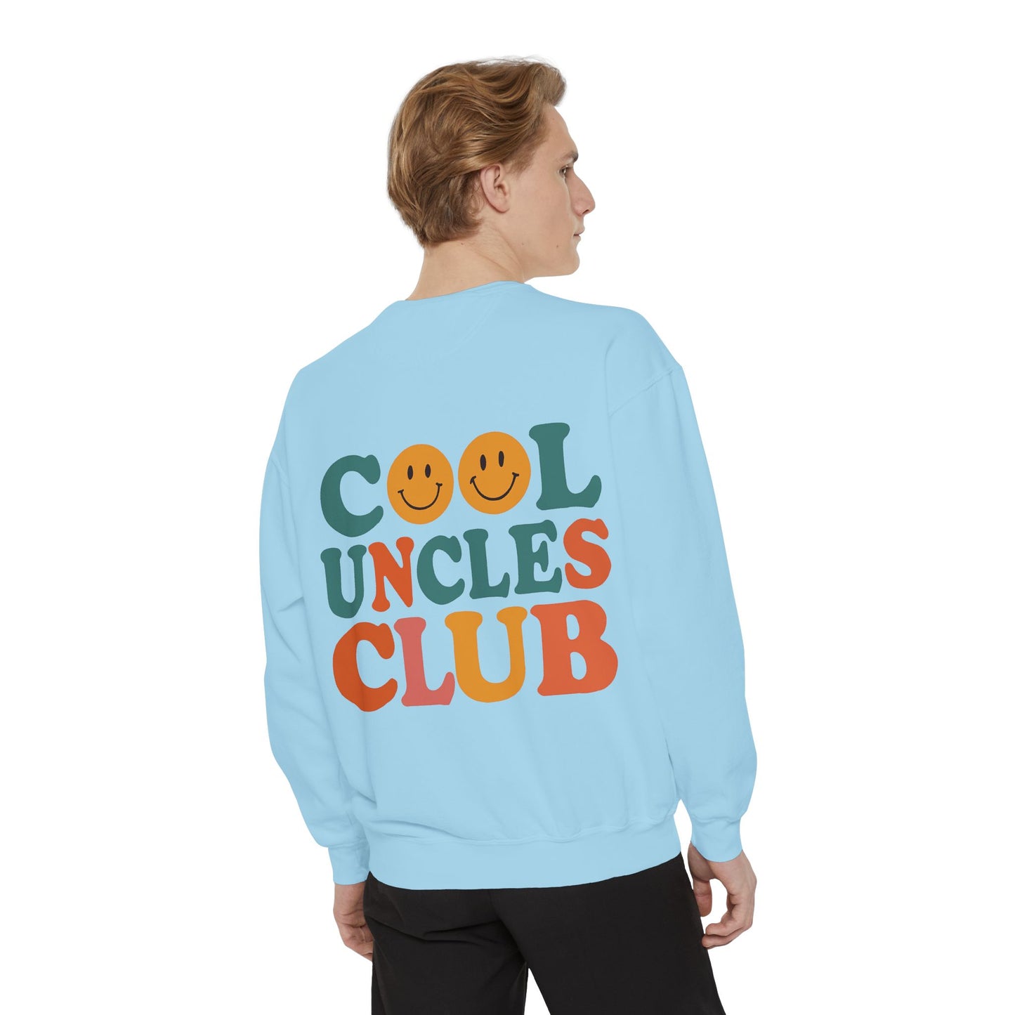 Cool Uncles Club Sweatshirt, Unisex Fashion, Cozy Gift for Dads, Family Reunion, Hipster Style, Casual Wear