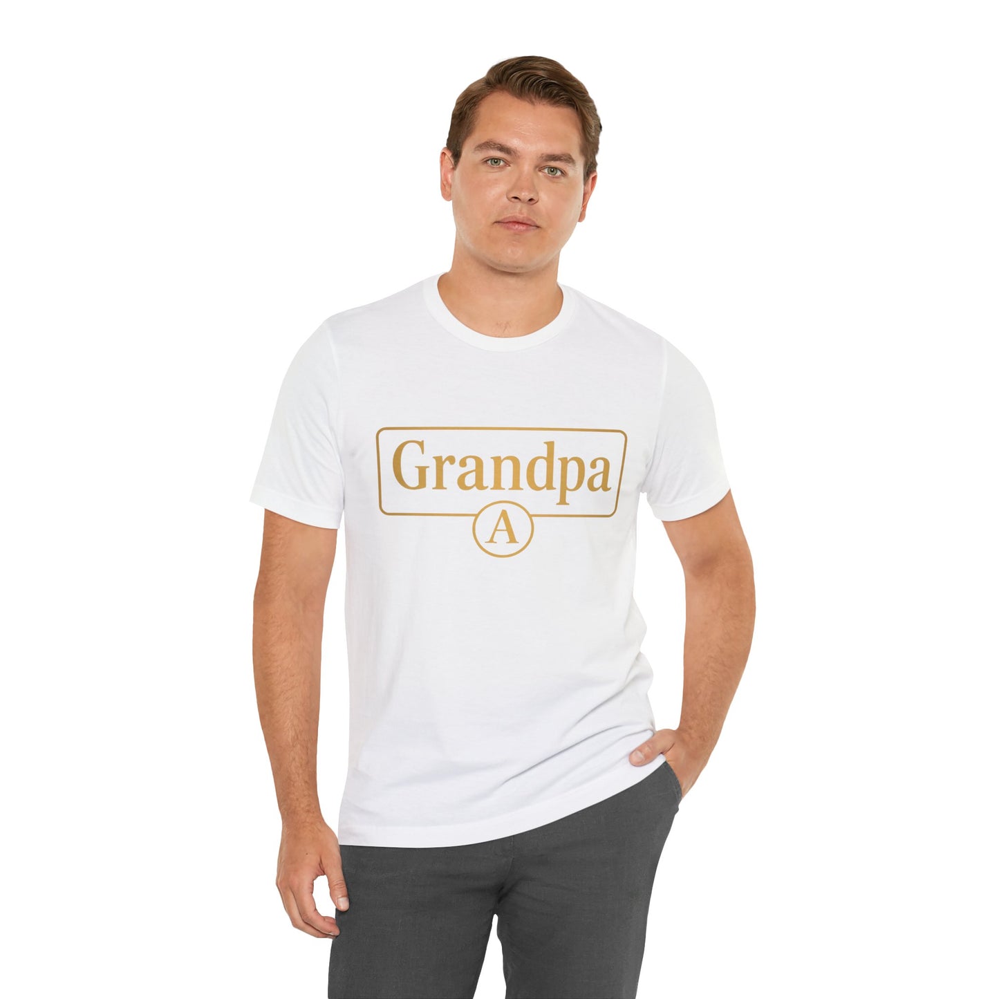 Grandpa Unisex Tee - Stylish Gift for Grandfathers, Casual Wear, Family Reunion, Birthday, Father's Day