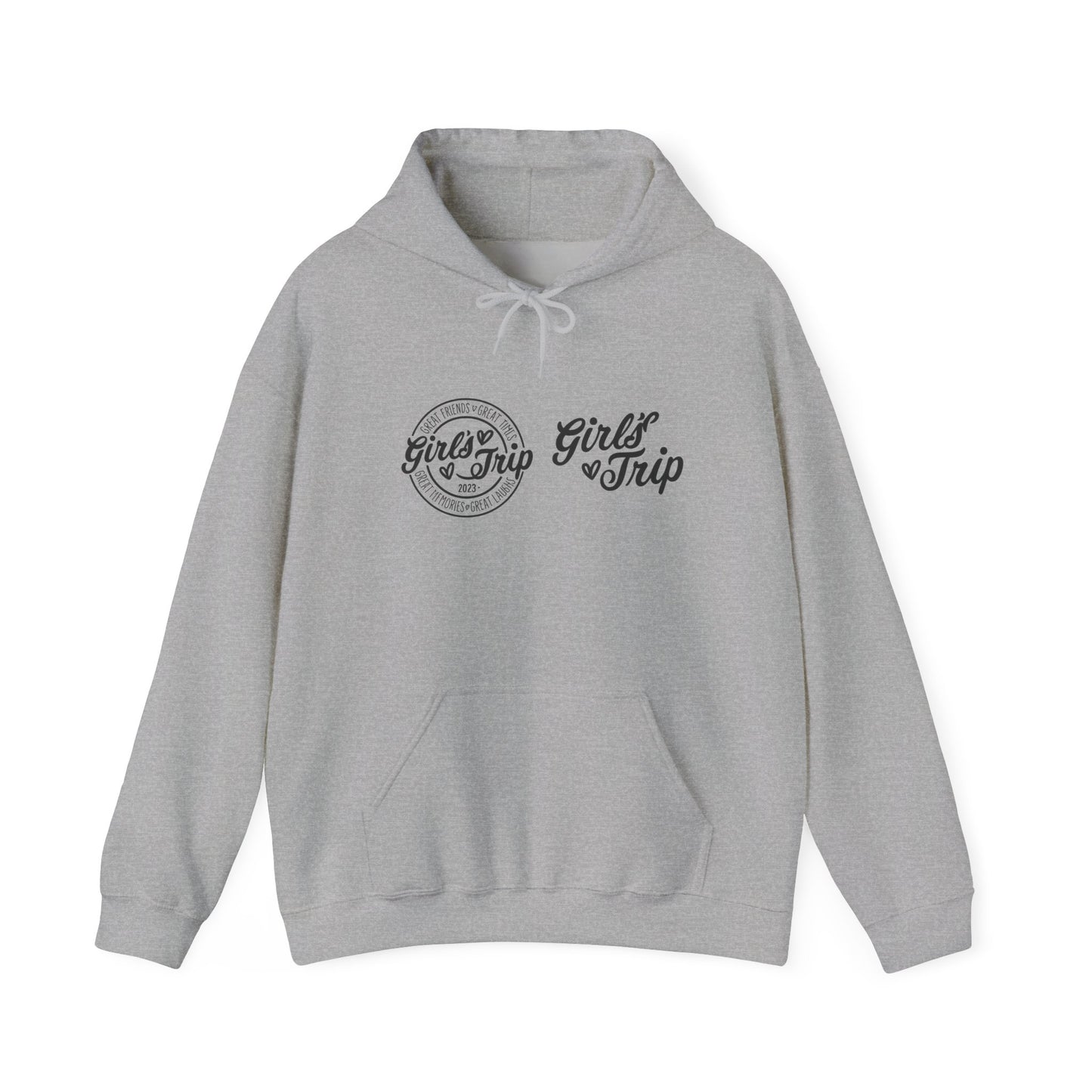 Girls' Trip Unisex Hoodie – Perfect for BFF Getaways, Travel Friends, Group Retreats, Women’s Adventure Wear, Travel Gifts