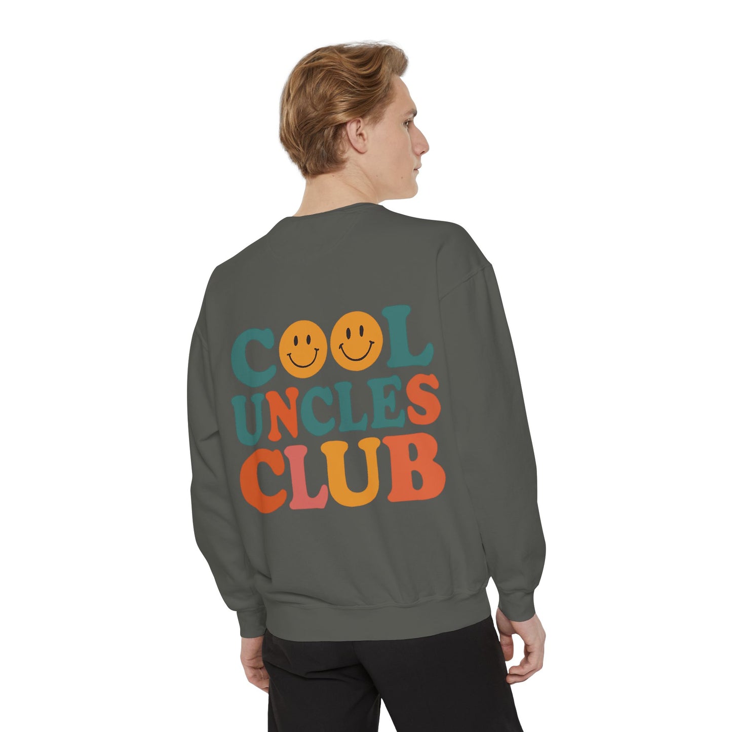 Cool Uncles Club Sweatshirt, Unisex Fashion, Cozy Gift for Dads, Family Reunion, Hipster Style, Casual Wear