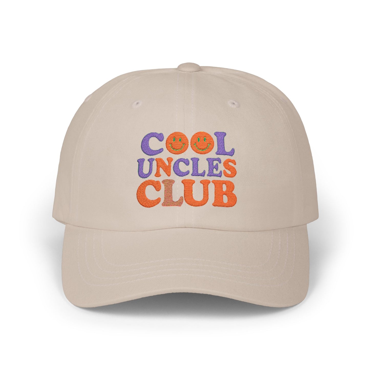 Cool Uncles Club Classic Dad Cap - Fun Gift for Uncles, Casual Wear, Outdoor Activities, Family Gatherings, Unique Accessories