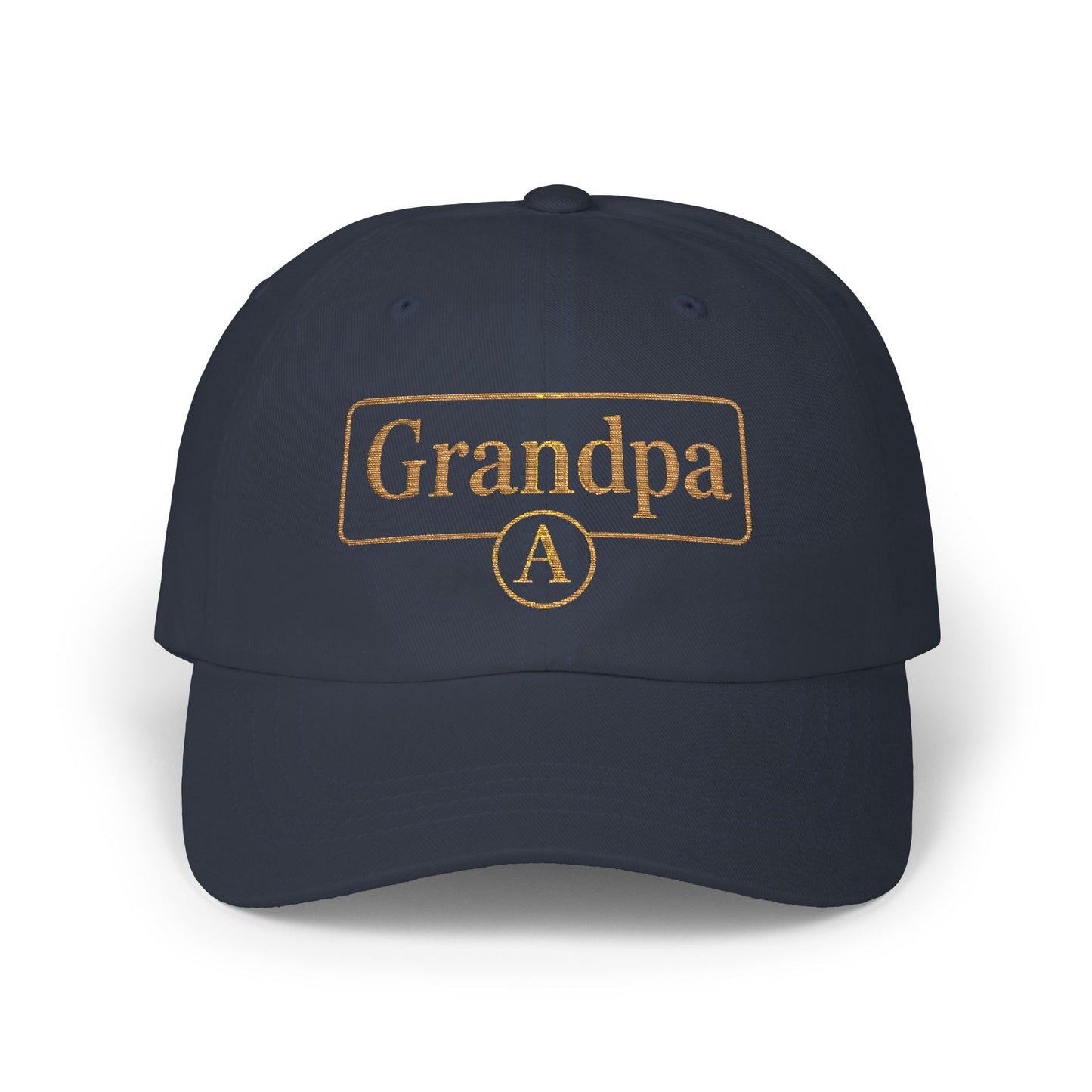 Classic Dad Cap with 'Grandpa' Design – Perfect Gift for Father's Day, Casual Outings, Playful Statement, Dad's Birthday, Summer Fun