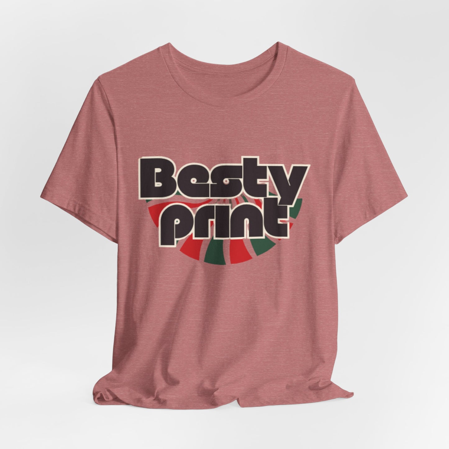 Besty Print Unisex Jersey Tee - Fun and Trendy T-Shirt for Friends, Casual Wear, Gifts, Parties, Holidays