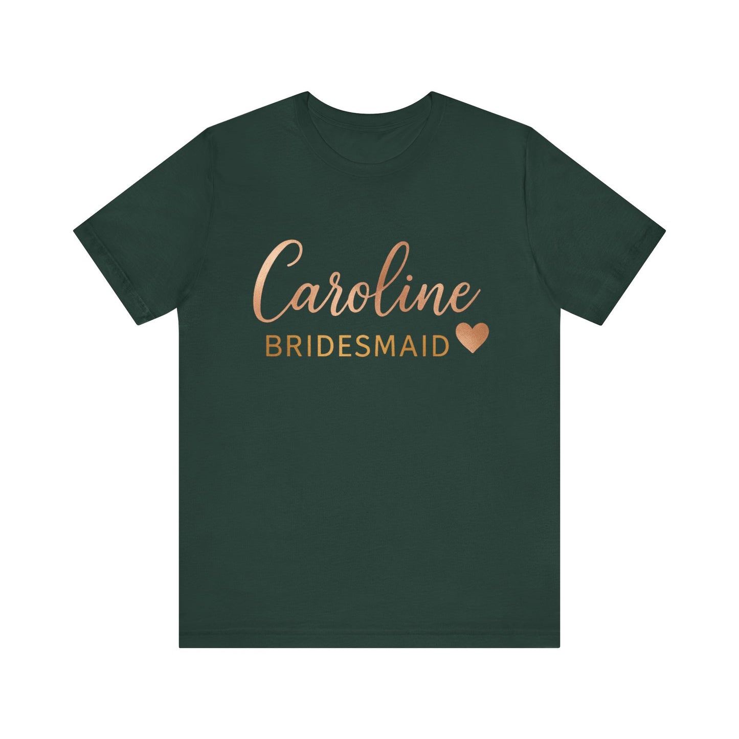 Bridesmaid T-Shirt, Customizable Team Tee, Unique Wedding Gift, Bridal Party Shirt, Memorable Engagement Celebration