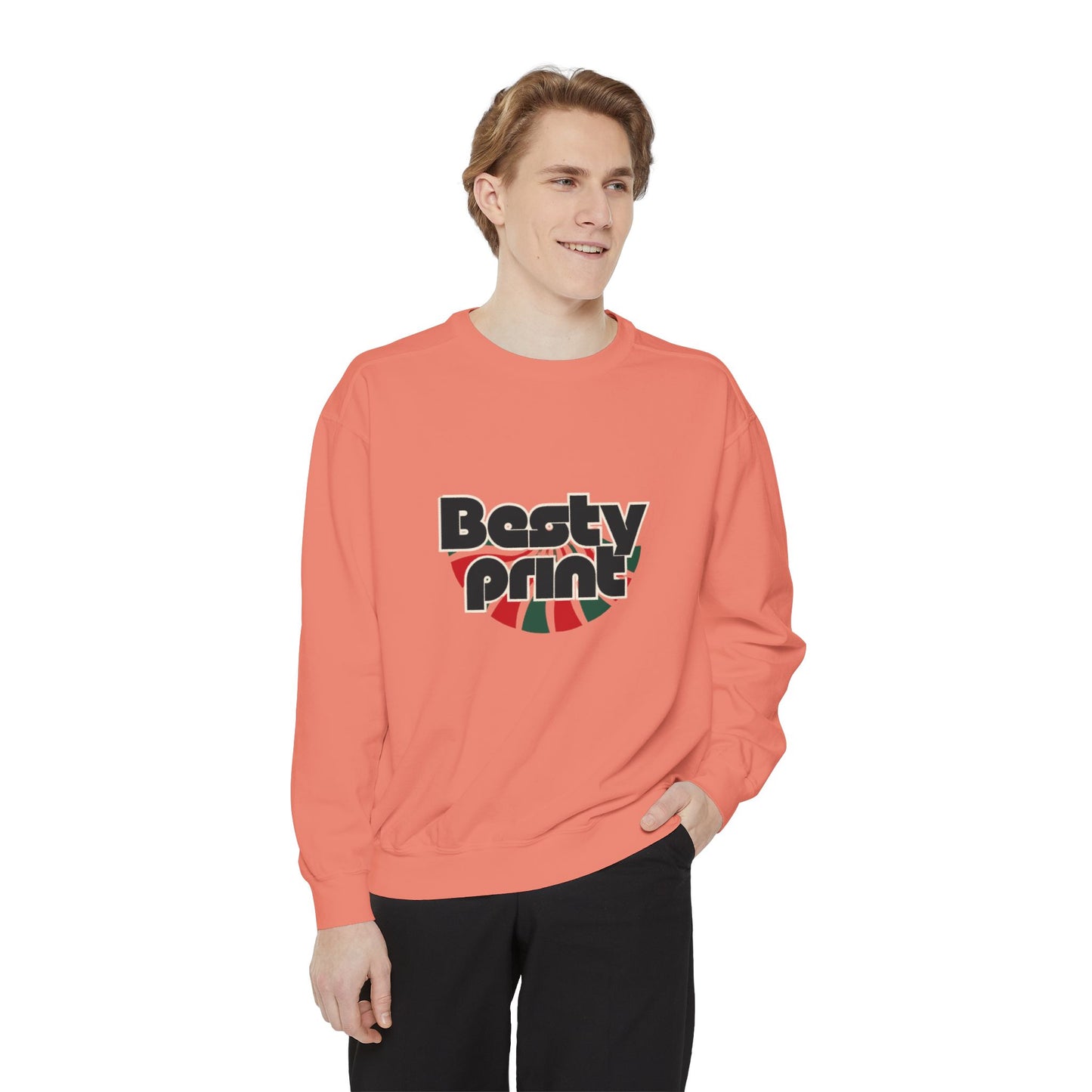 Trendy Unisex Sweatshirt with 'Booty Print' Design, Cozy Casual Wear, Gift Idea for Friends, Festival Fashion, Everyday Comfort